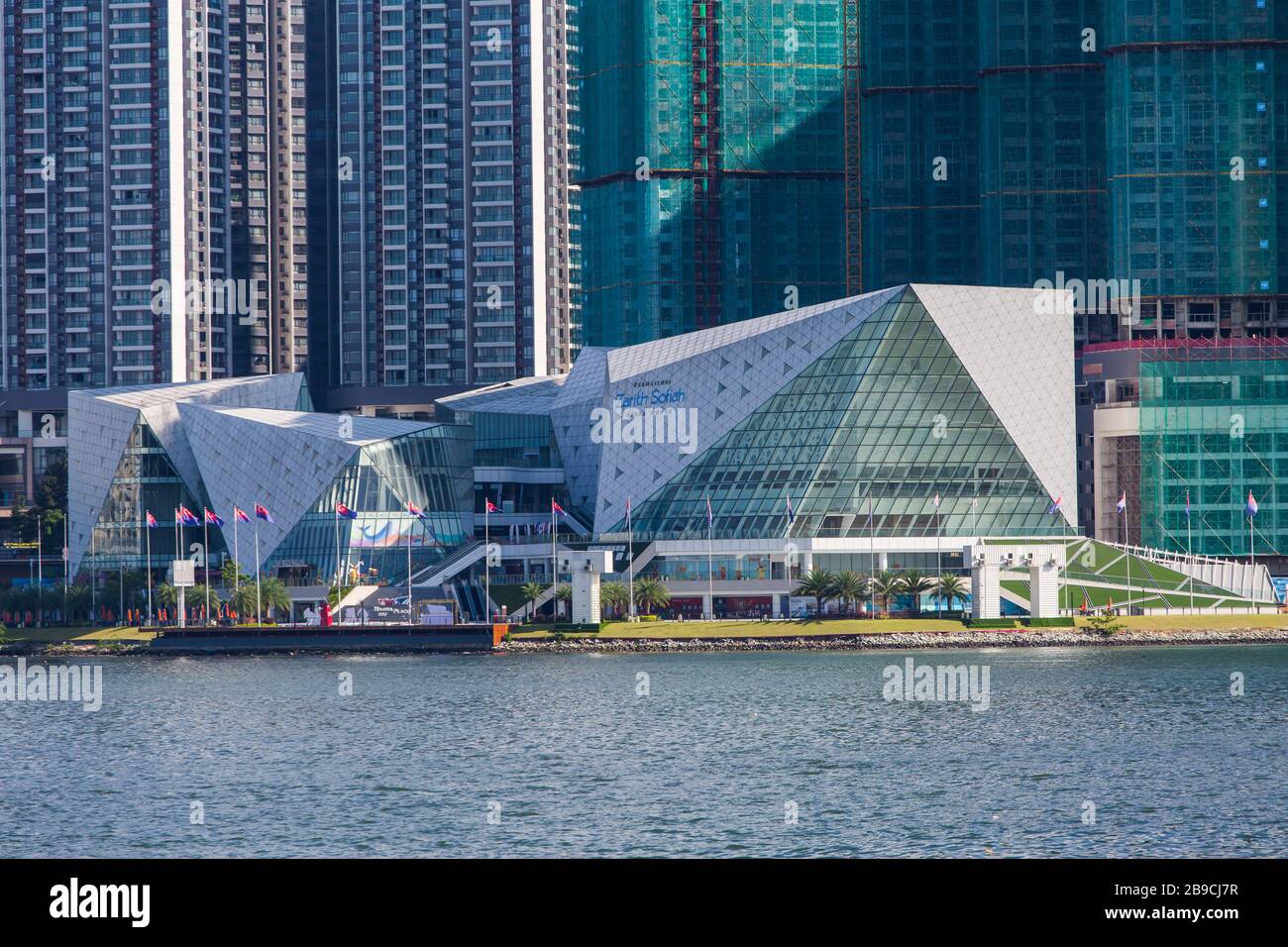 Architectural design of Zarith Sofiah Opera House at Johor Bahru