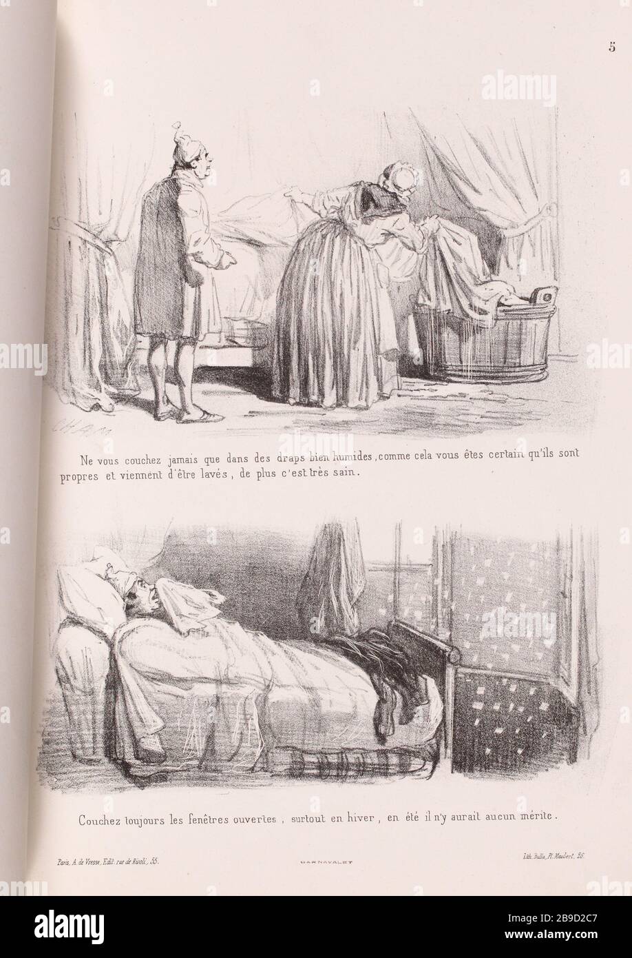 5 / Never go to sleep in welldamp sheets [...] (registered title