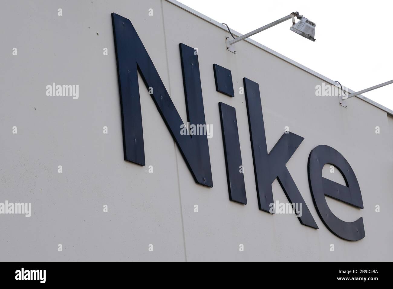 Nike logotype hi-res stock photography and images - Alamy