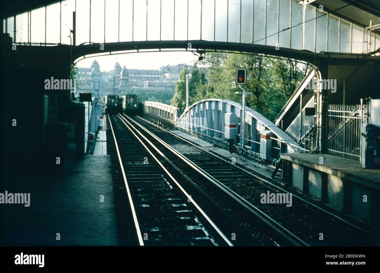 The tracks of the gare du nord paris hires stock photography and