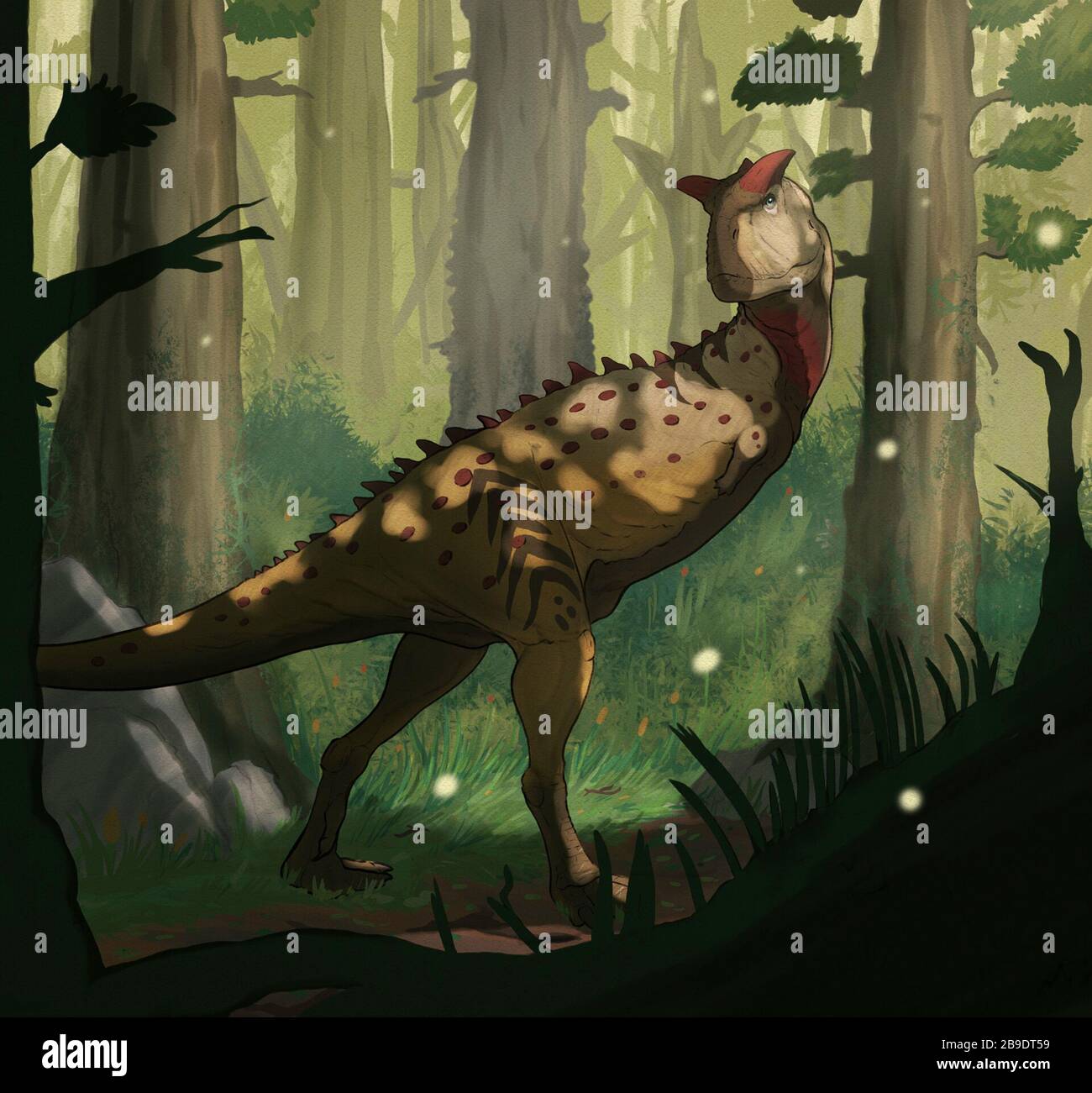 Carnotaurus (Mini Dinosaur Collection by Schleich) - Dinosaur Toy Blog, image size:1300x1301