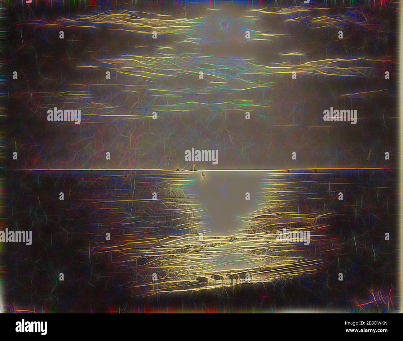 Le Soleil au Z??nith Oc??an , The Sun at Zenith, Normandy, Gustave Le