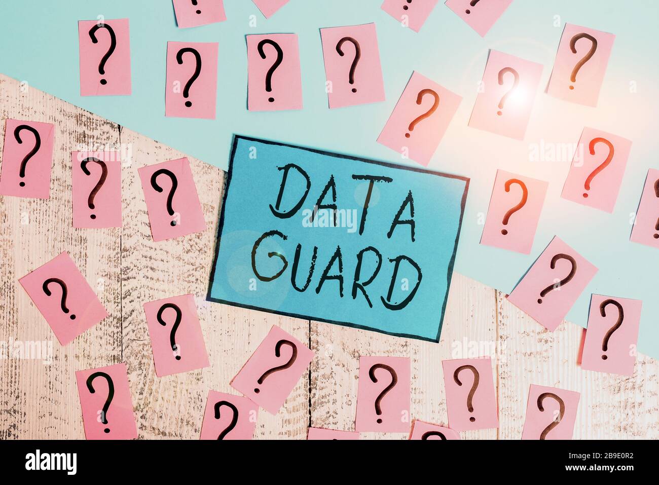 Text sign showing Data Guard. Business photo text manage databases to ...