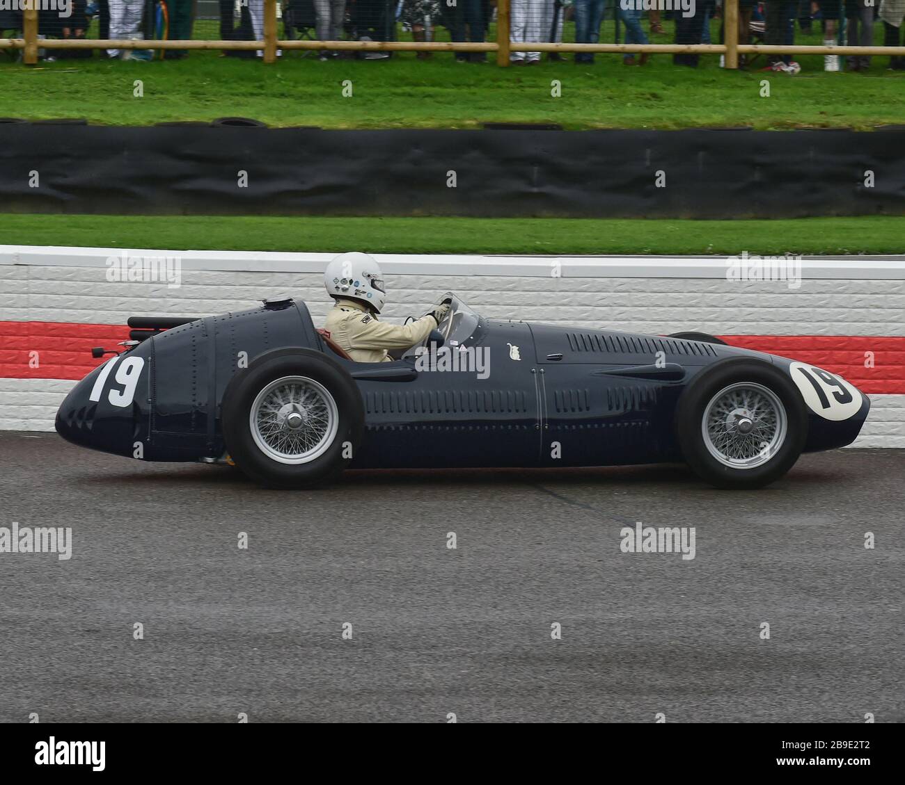 Gary Pearson, Maserati 250F, Richmond Trophy, Front engined Grand Prix cars, Formula Libre, Goodwood Revival 2017, September 2017, automobiles, cars, Stock Photo