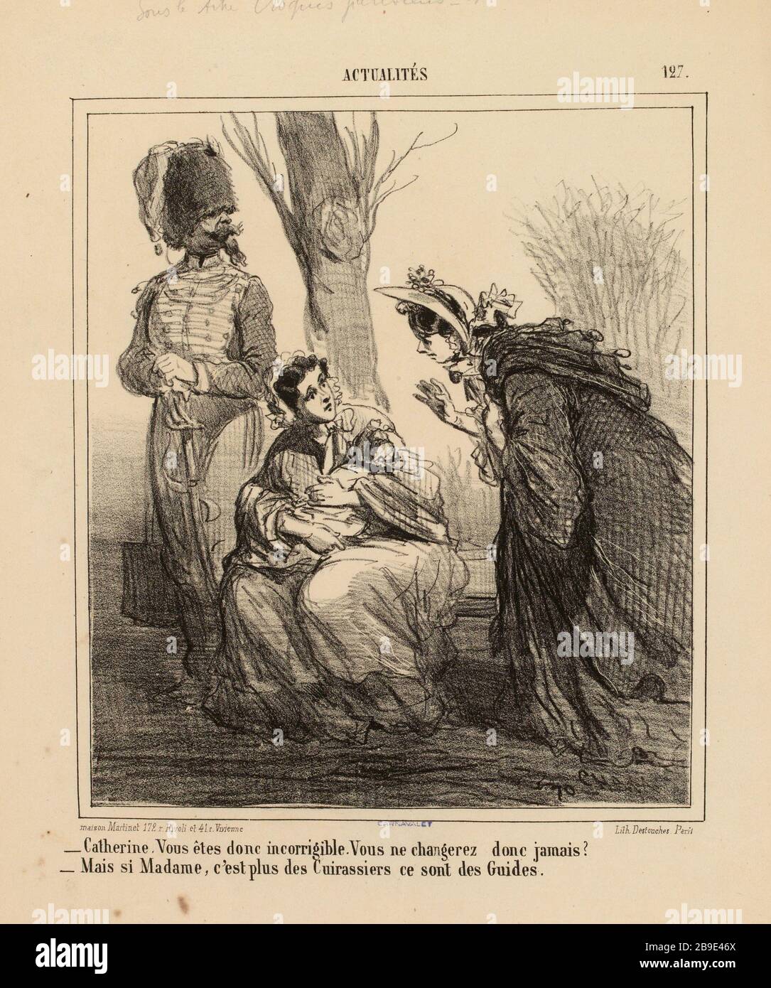 News. / 127 / Catherine.Vous are so incorrigible [...] (as listed Stock ...