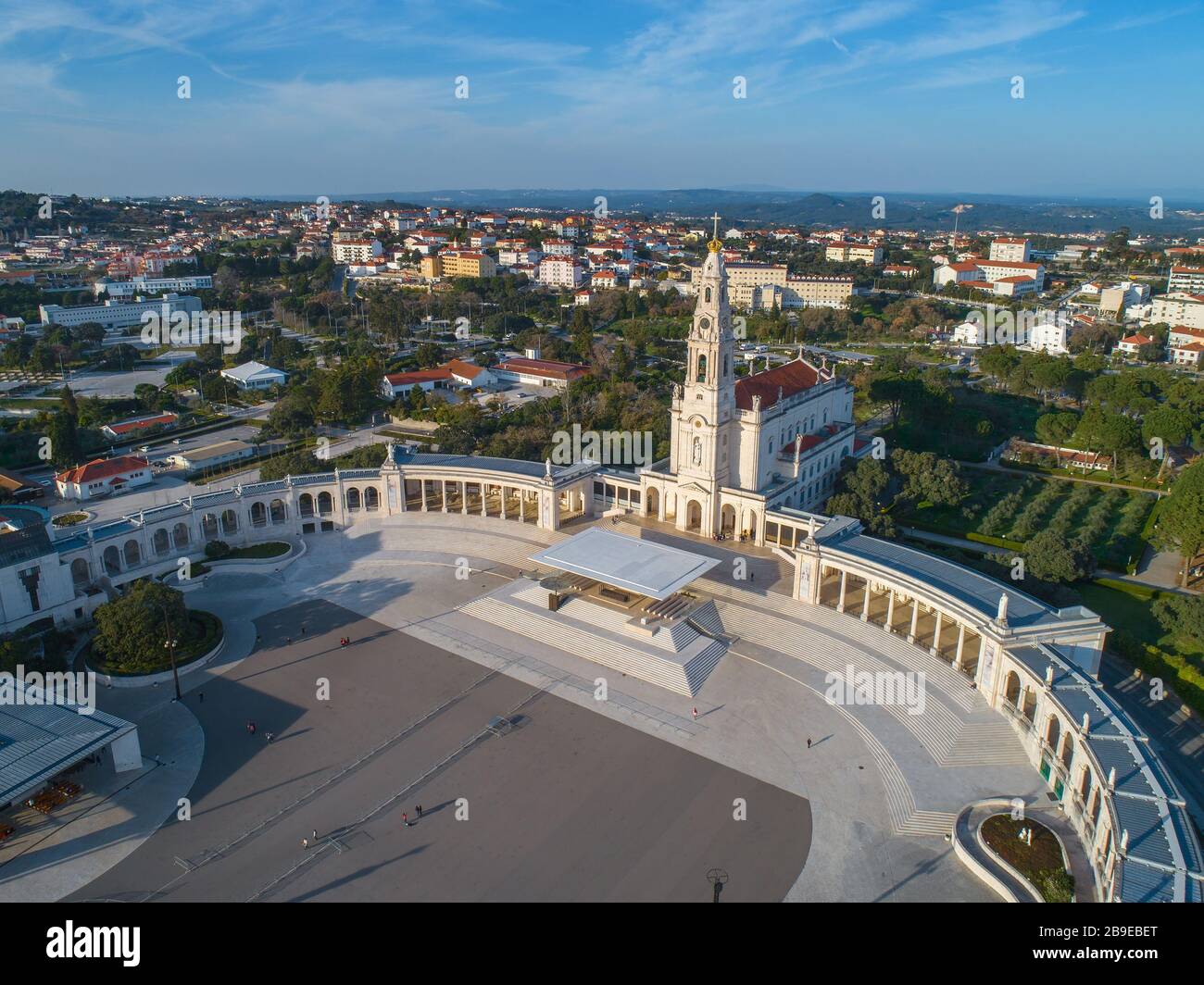Fatima Building Cathedral lady fatima building hi-res stock photography and images - Alamy