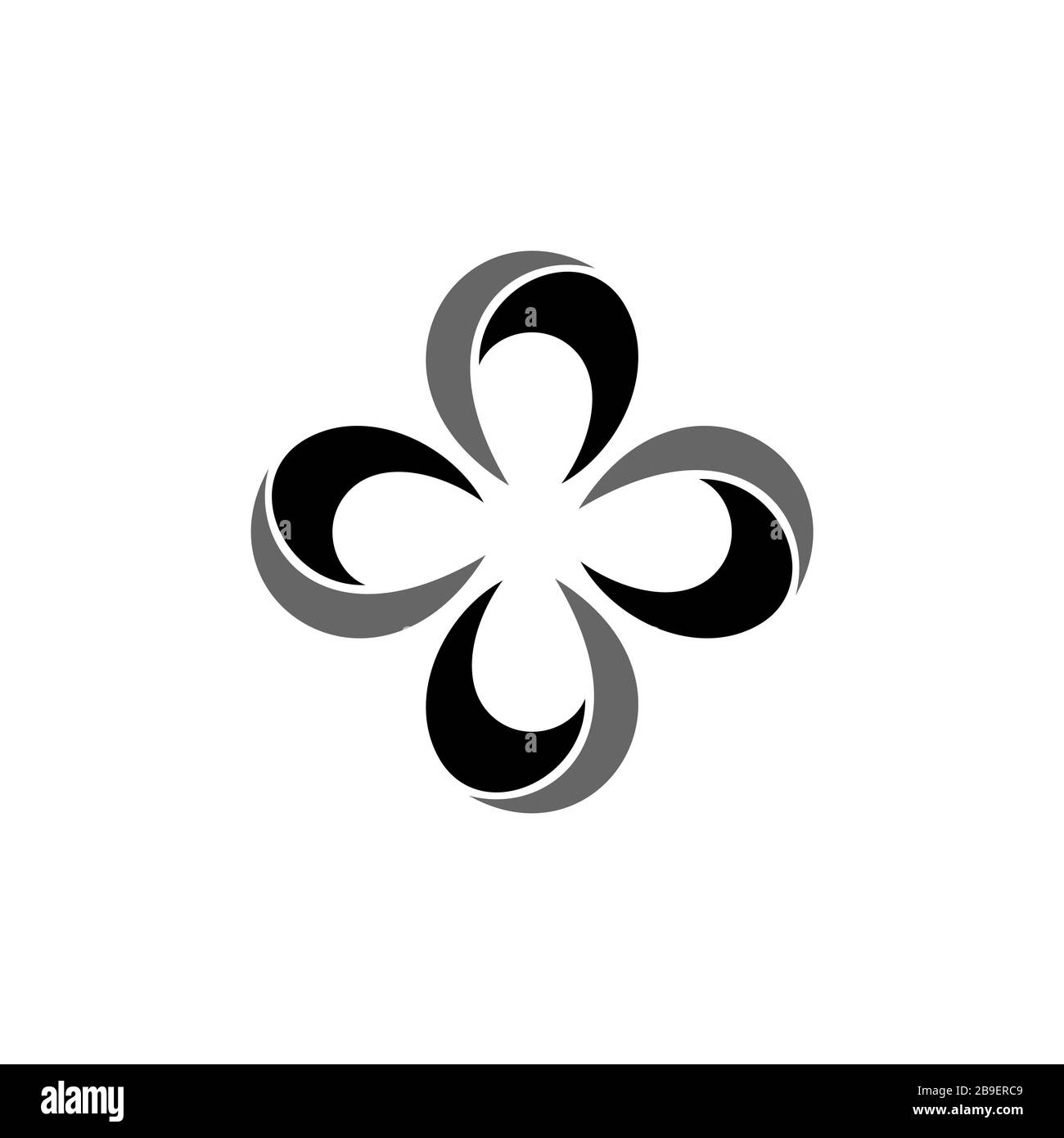 Ornamental Flower Logo Template Illustration Design. Vector EPS 10 ...