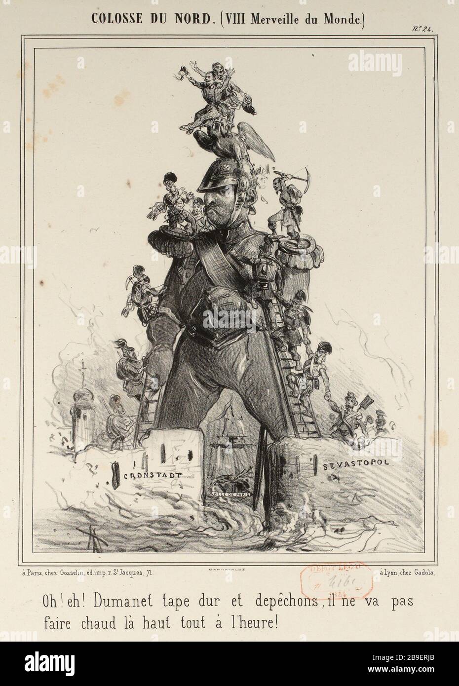 Colossus of the North. (. VIII Wonder of the World) No. 24 (as listed) |  The Crimean War (as a whole Stock Photo - Alamy