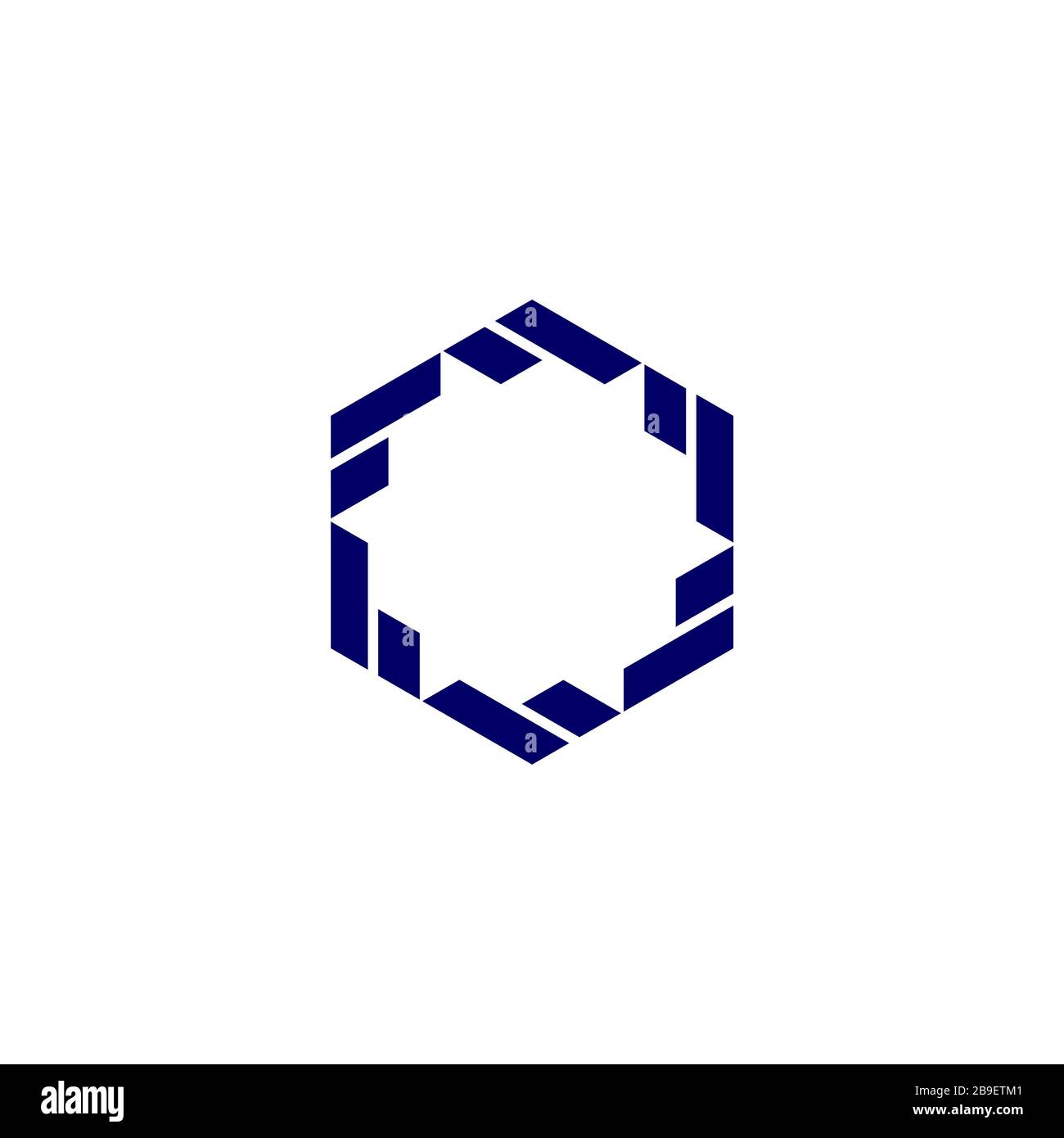 Hexagon Star Logo Template Illustration Design. Vector EPS 10 Stock ...