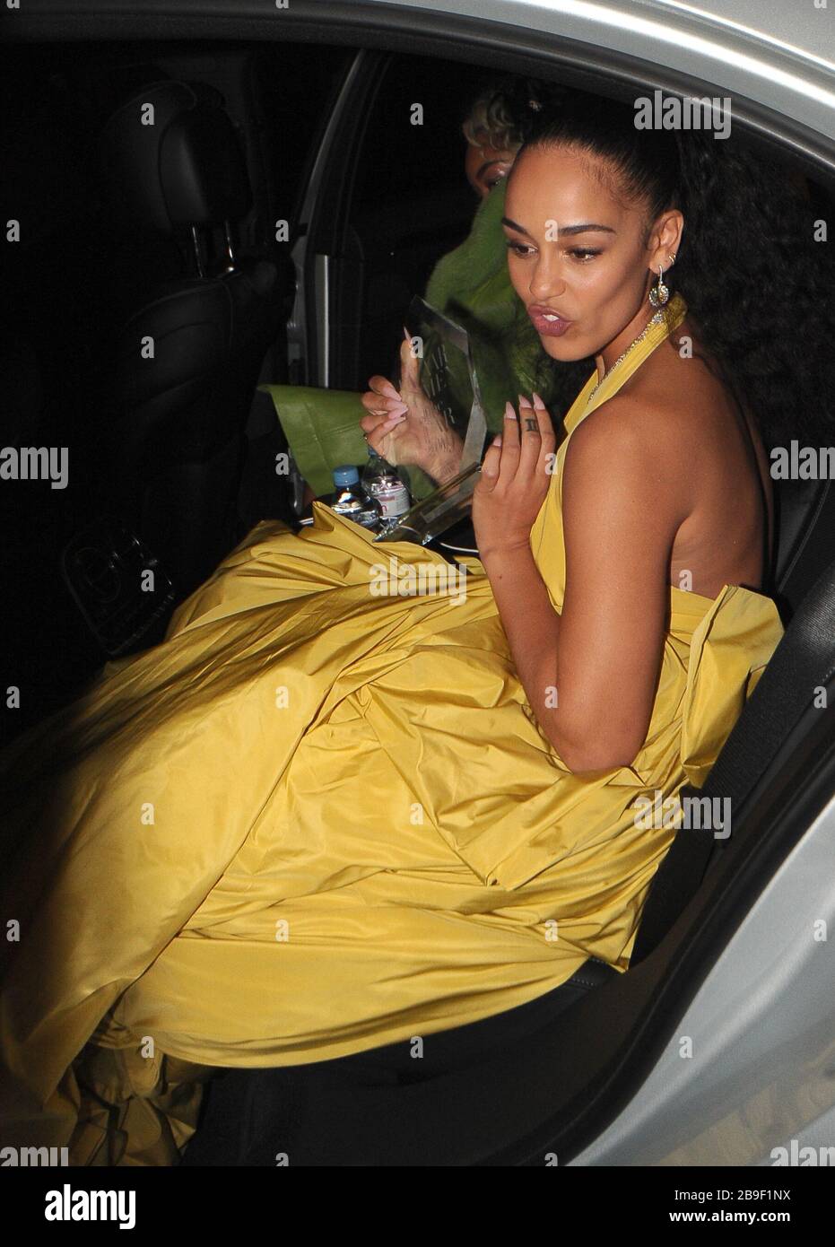 Jorja Smith Departs the Harper's Bazaar Women of the Year Awards 2019