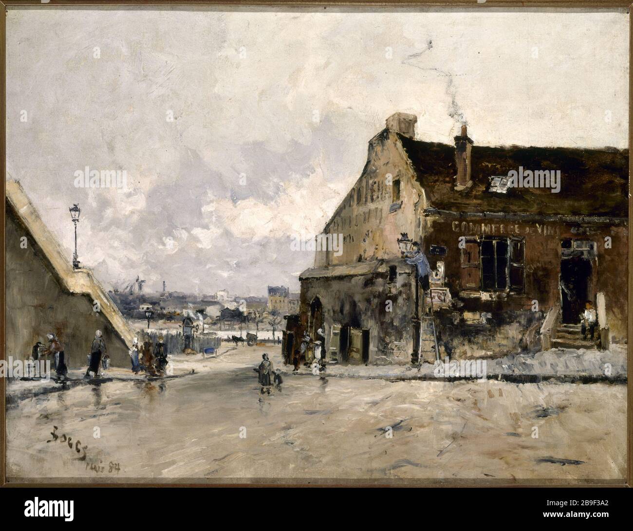 Beethoven Street in Passy Frank Boggs (18551926). "La rue Beethoven à