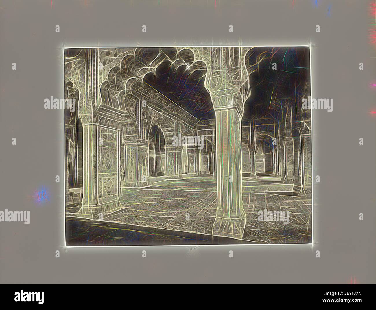 Delhi The Palace Interior Of The Dewan I Kass Samuel Bourne English 1834 1912 Delhi India About 1866 Albumen Silver Print Reimagined By Gibon Design Of Warm Cheerful Glowing Of Brightness And Light