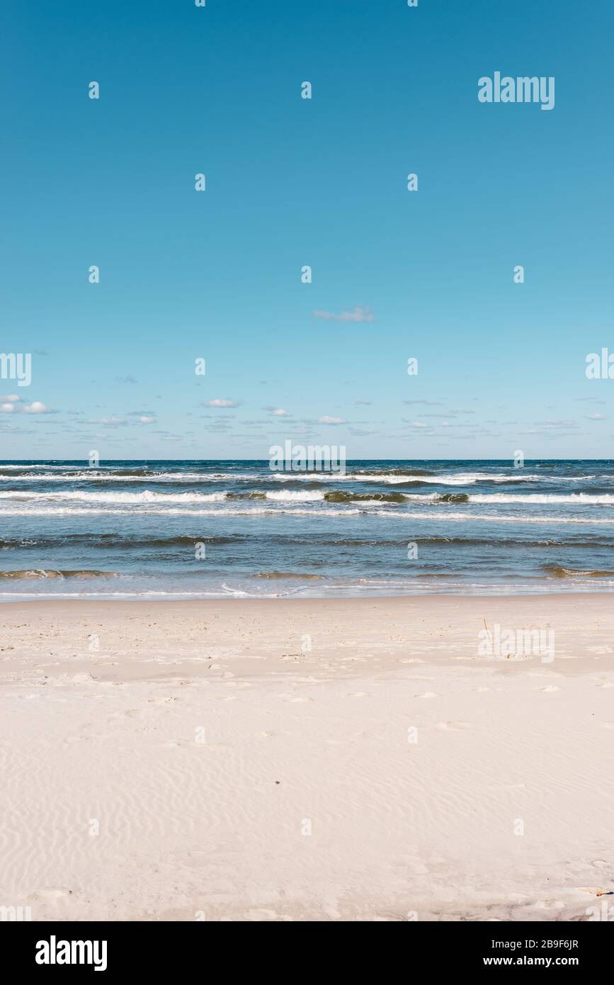 Sand beach sky europe spring hi-res stock photography and images - Alamy