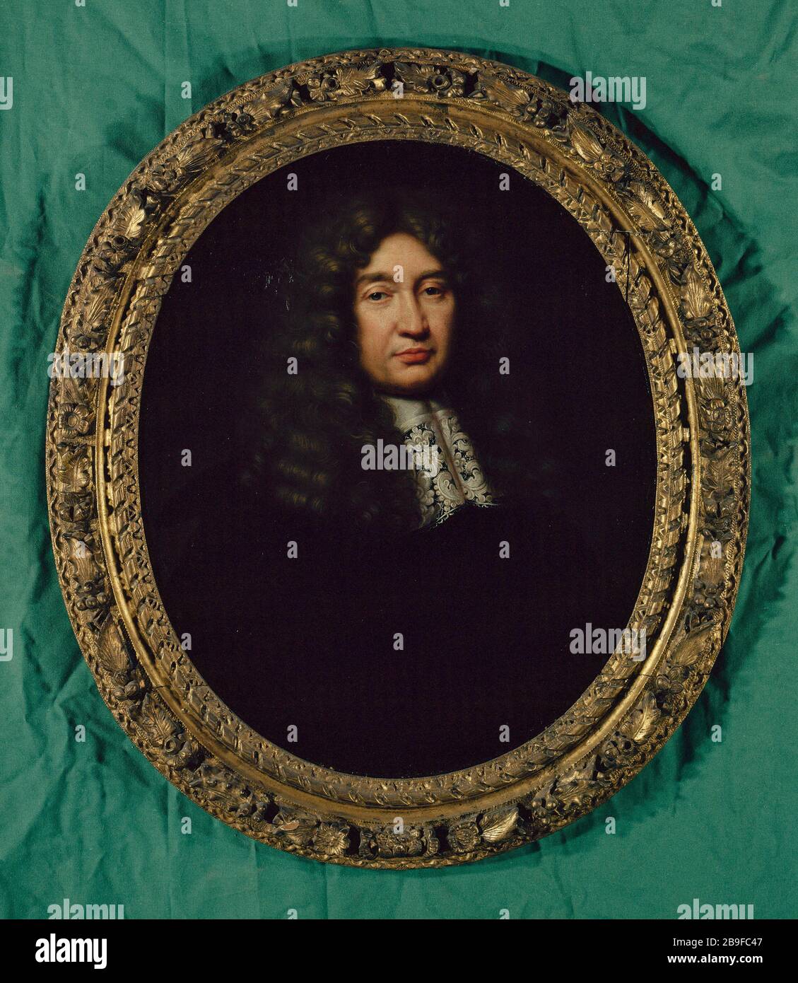 CLAUDE THE PELETIER Pierre Mignard. 'Claude Le Peletier (1630-1711), Prévôt des marchands de 1668 à 1676'. Huile sur toile. Paris, musée Carnavalet. Stock Photo