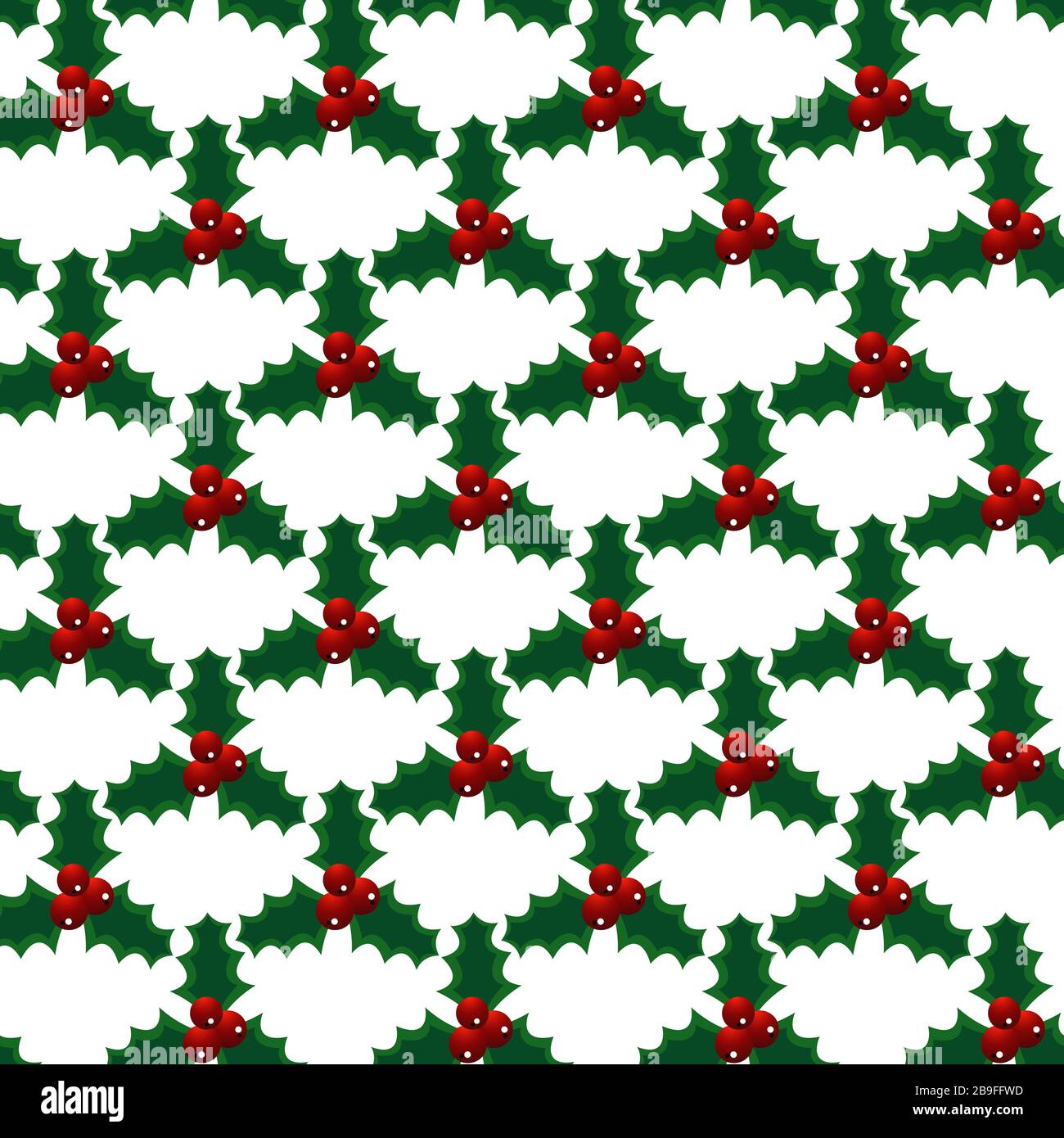 Fabric design mistletoe hi-res stock photography and images - Alamy