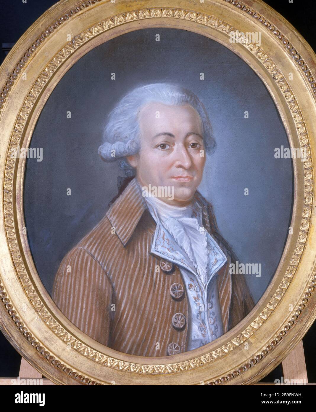 FRANCOIS BUZOT Jean-François Garneray (1755-1837). François Buzot (1760-1794), conventionnel girondin en 1792. Pastel. Paris, Musée Carnavalet. Stock Photo