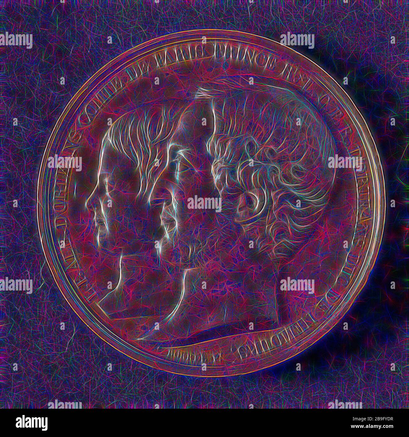 France 1842 Death of Duke of Orleans Token