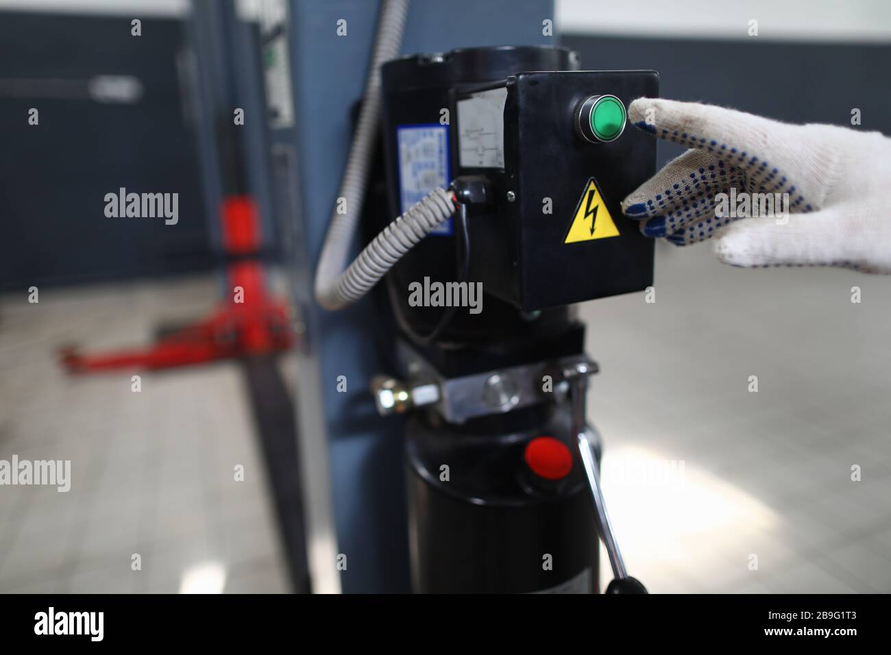 Remote control machine equipment Stock Photo Alamy
