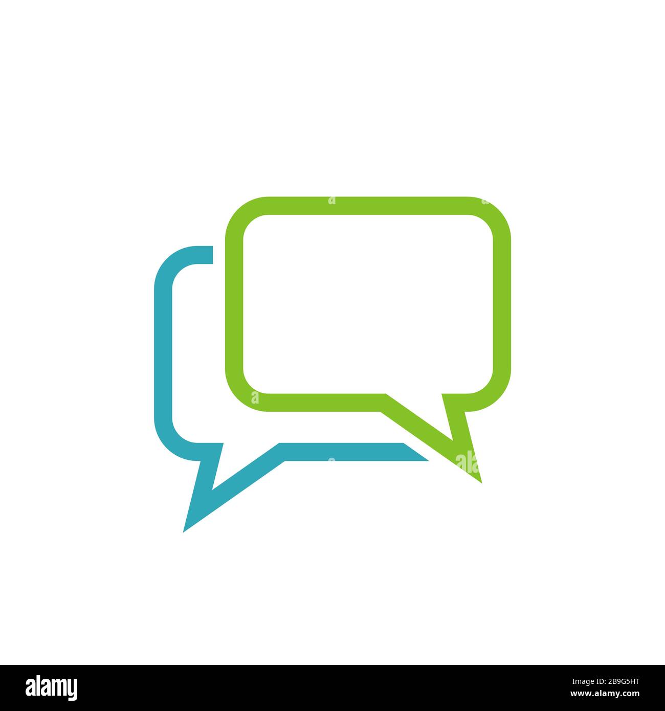 Colorful Speech Bubble Logo Template Illustration Design. Vector EPS 10 ...