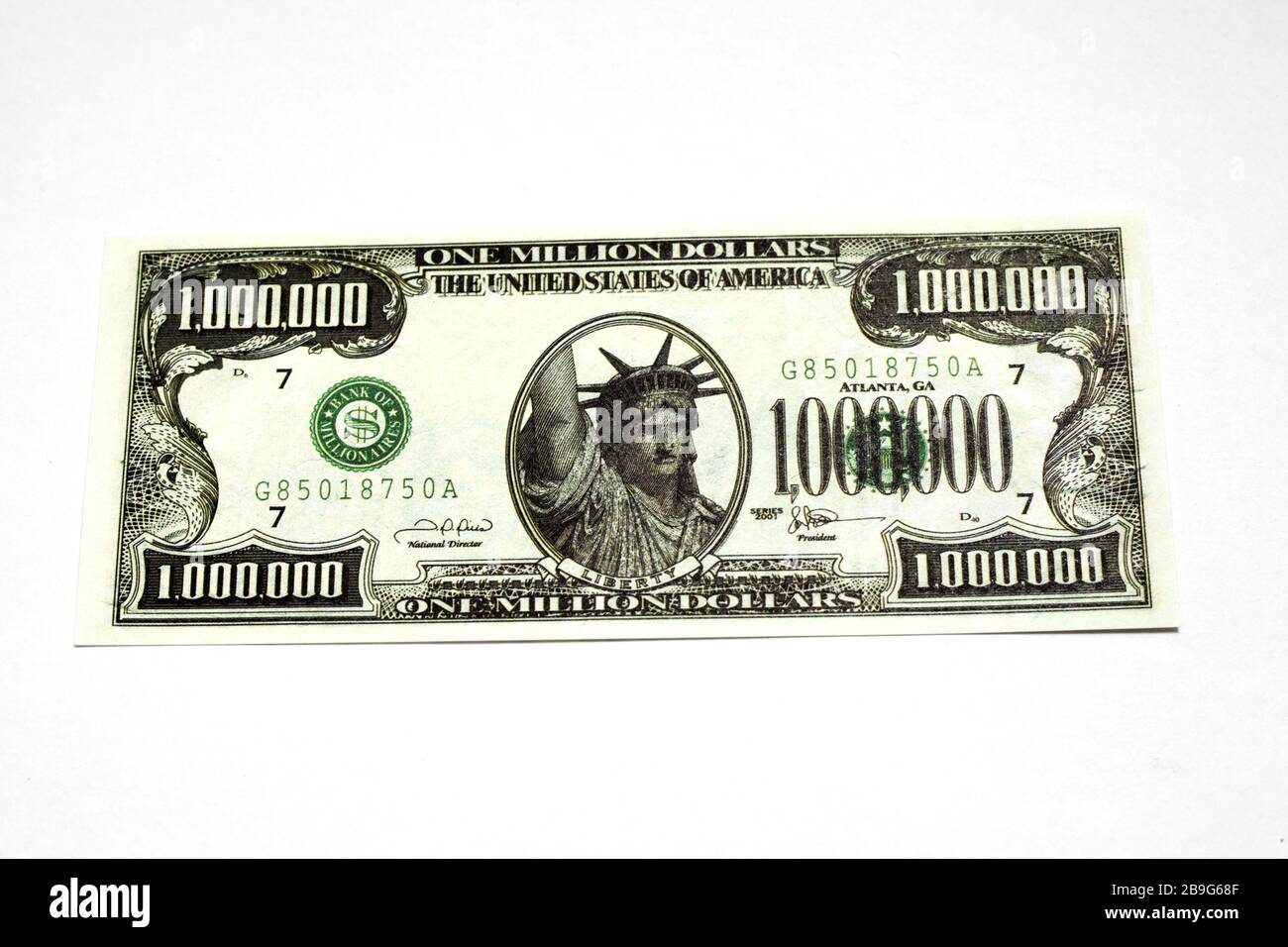 One Million Dollar Bill On A White Background Stock Photo Alamy one-million-dollar-bill-on-a-white-background-stock-photo-alamy