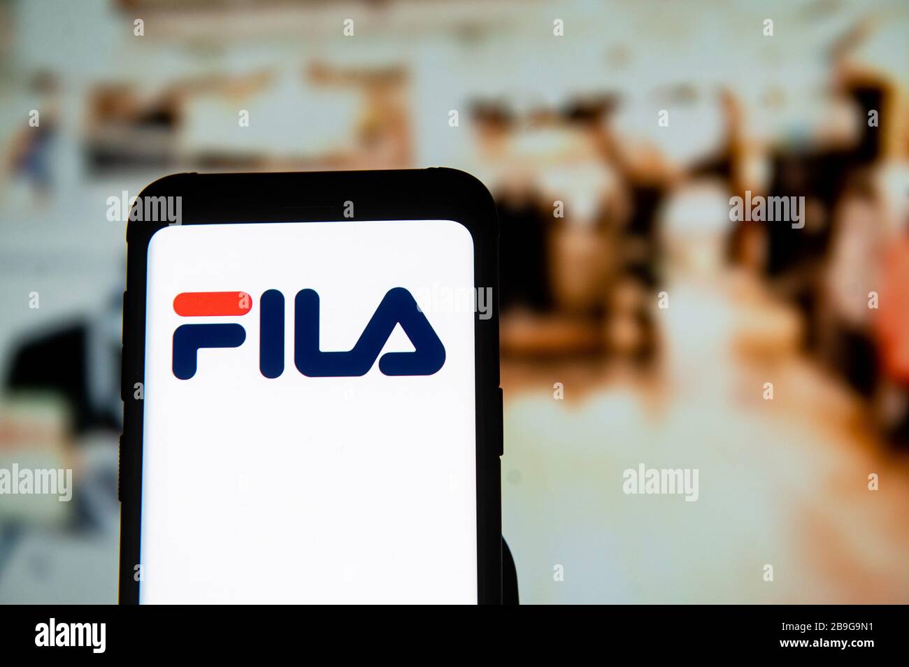 Fila logo hi-res stock photography and images - Alamy