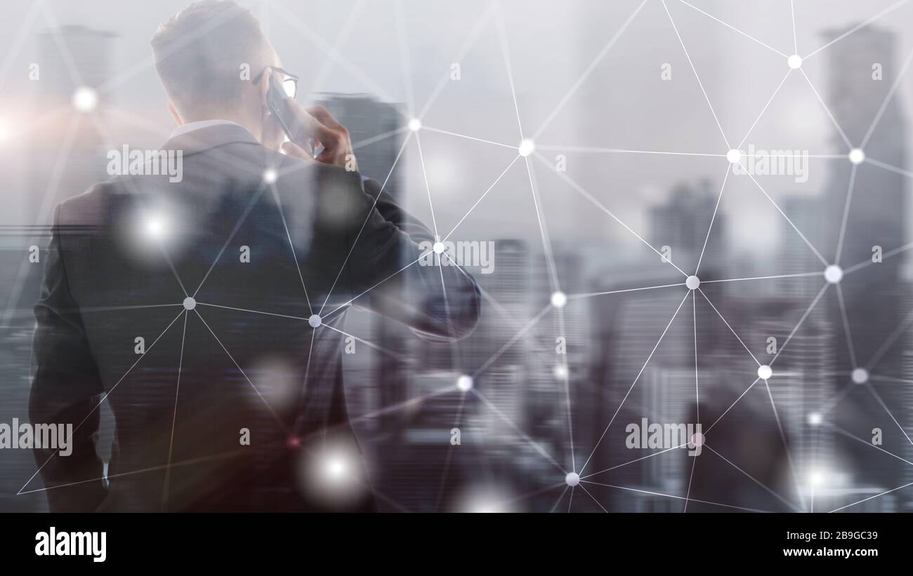 Global networking technology hi-res stock photography and images - Alamy