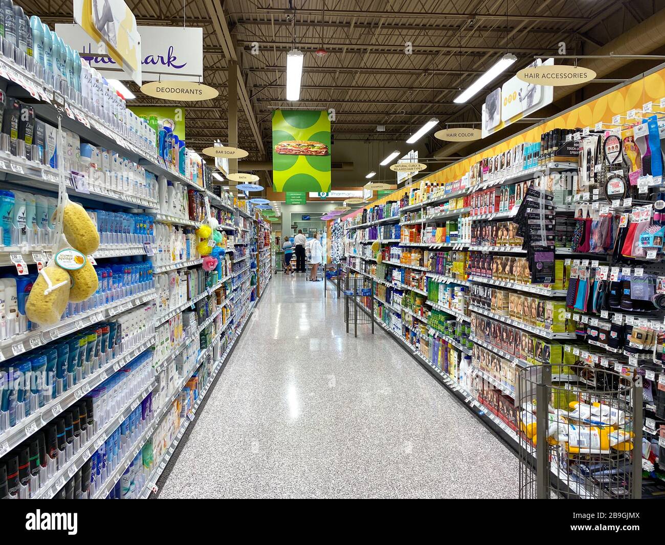 Orlando,FL/USA - 3/4/20: Health and beauty aisle of a Publix grocery store  ready to be purchased by consumers Stock Photo - Alamy