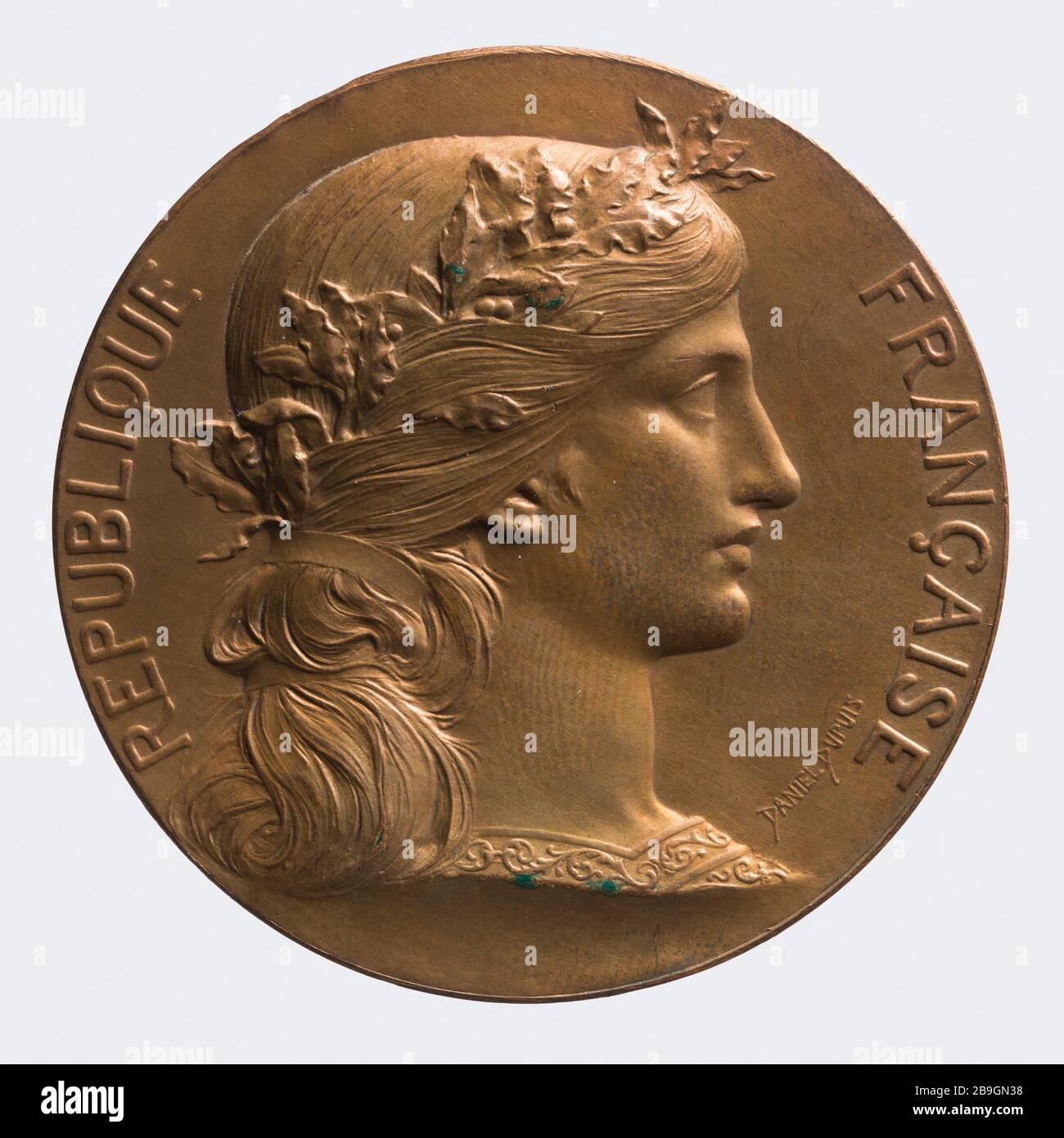 Médaille En Argent 'Prix Conseil Général Seine & Oise' Par Daniel Dupuis - XIXe Siècle
