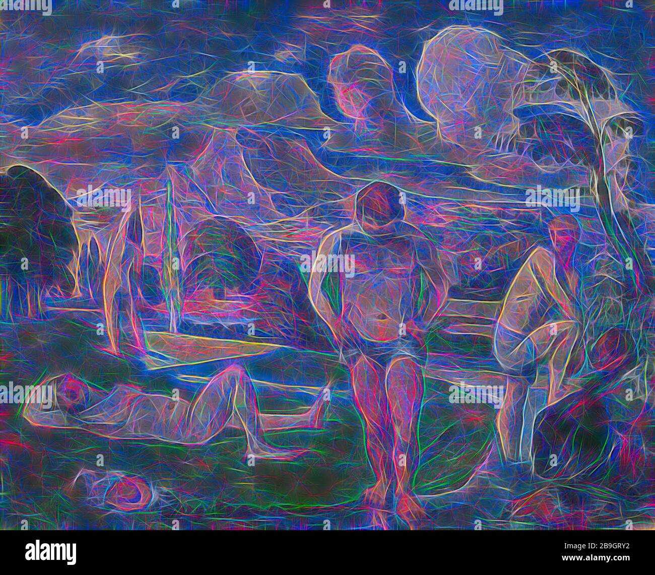 Bathers at rest cezanne hires stock photography and images Alamy