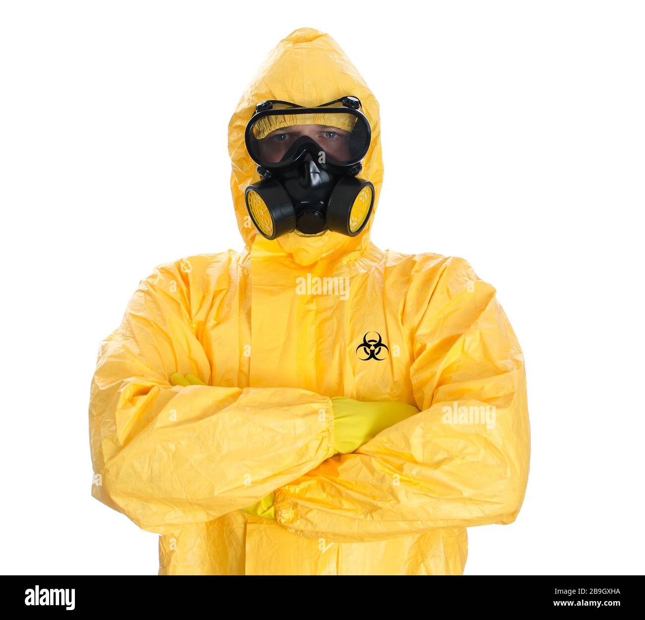 Virologist in hazmat suit hi-res stock photography and images - Alamy