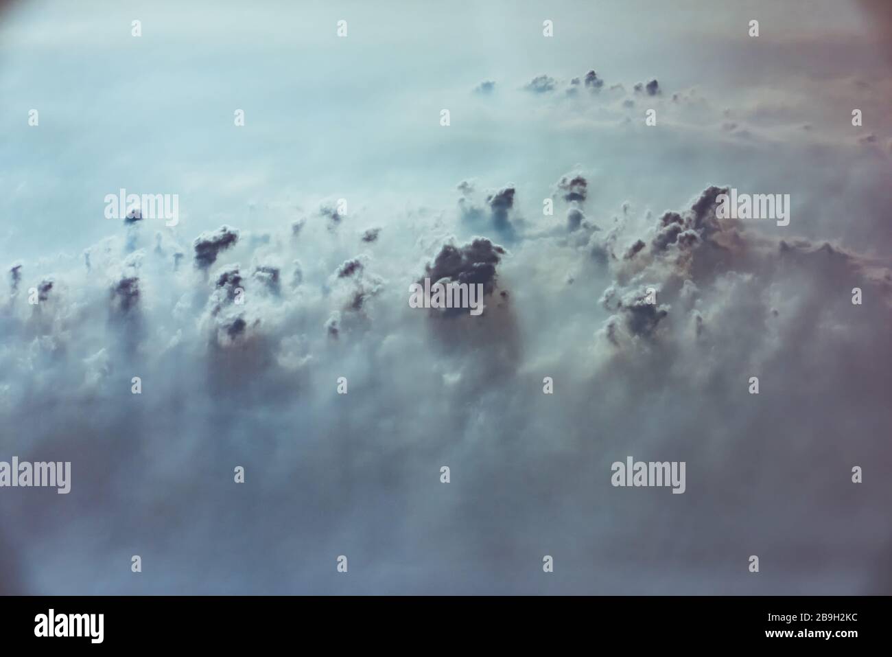 cloud and sky view from the window of an airplane Stock Photo - Alamy