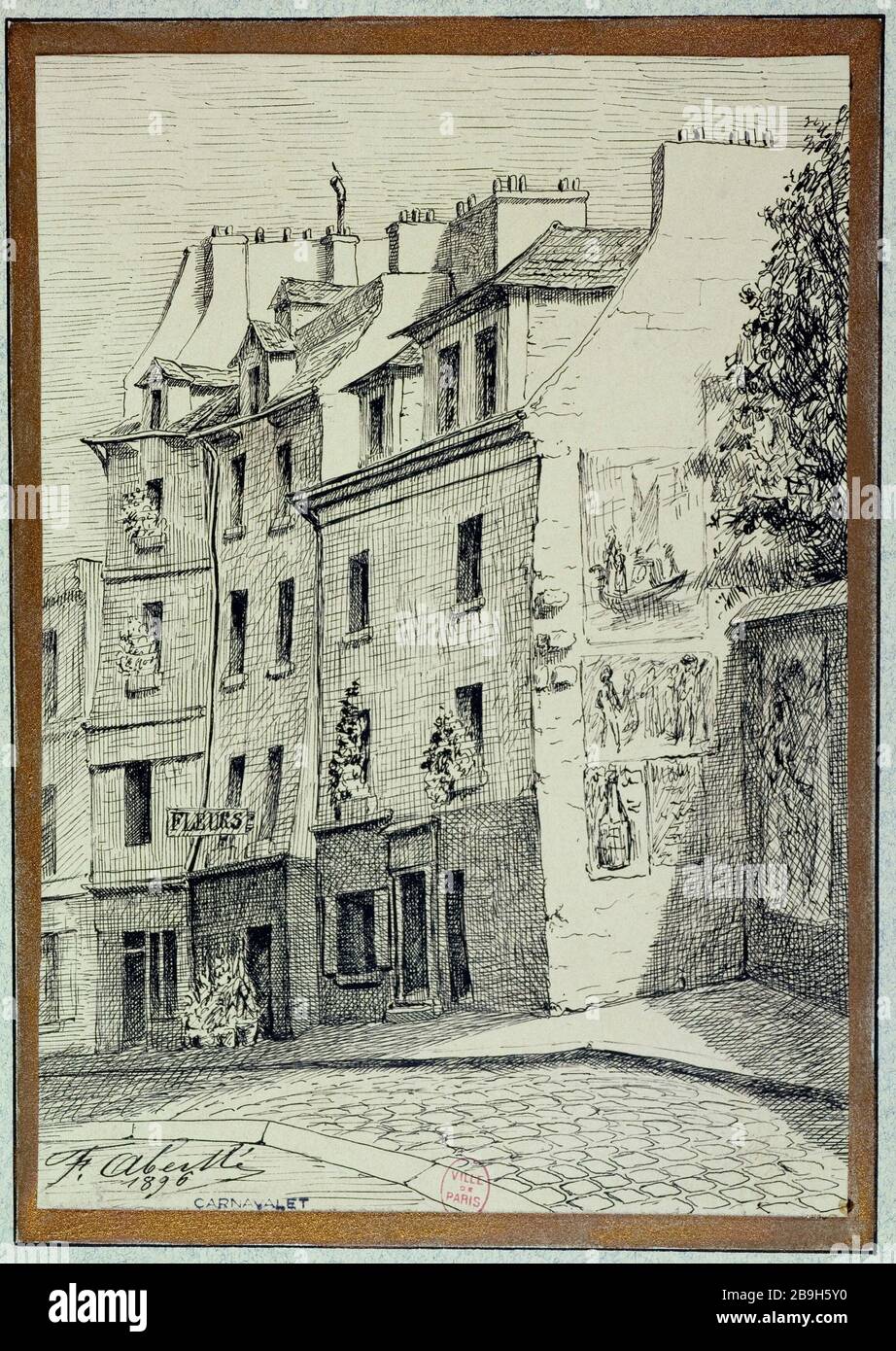 7, 9, 11, rue Lacépède, 1896 F. Abeillé.