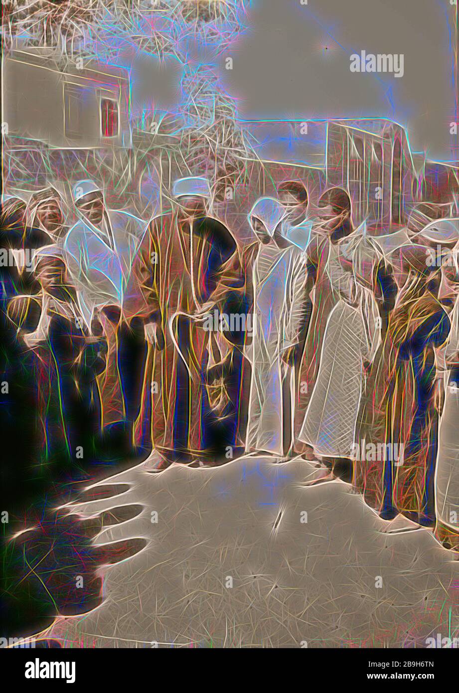 Egyptian characters, etc. Snake charmer, Cairo. 1900, Egypt, Cairo