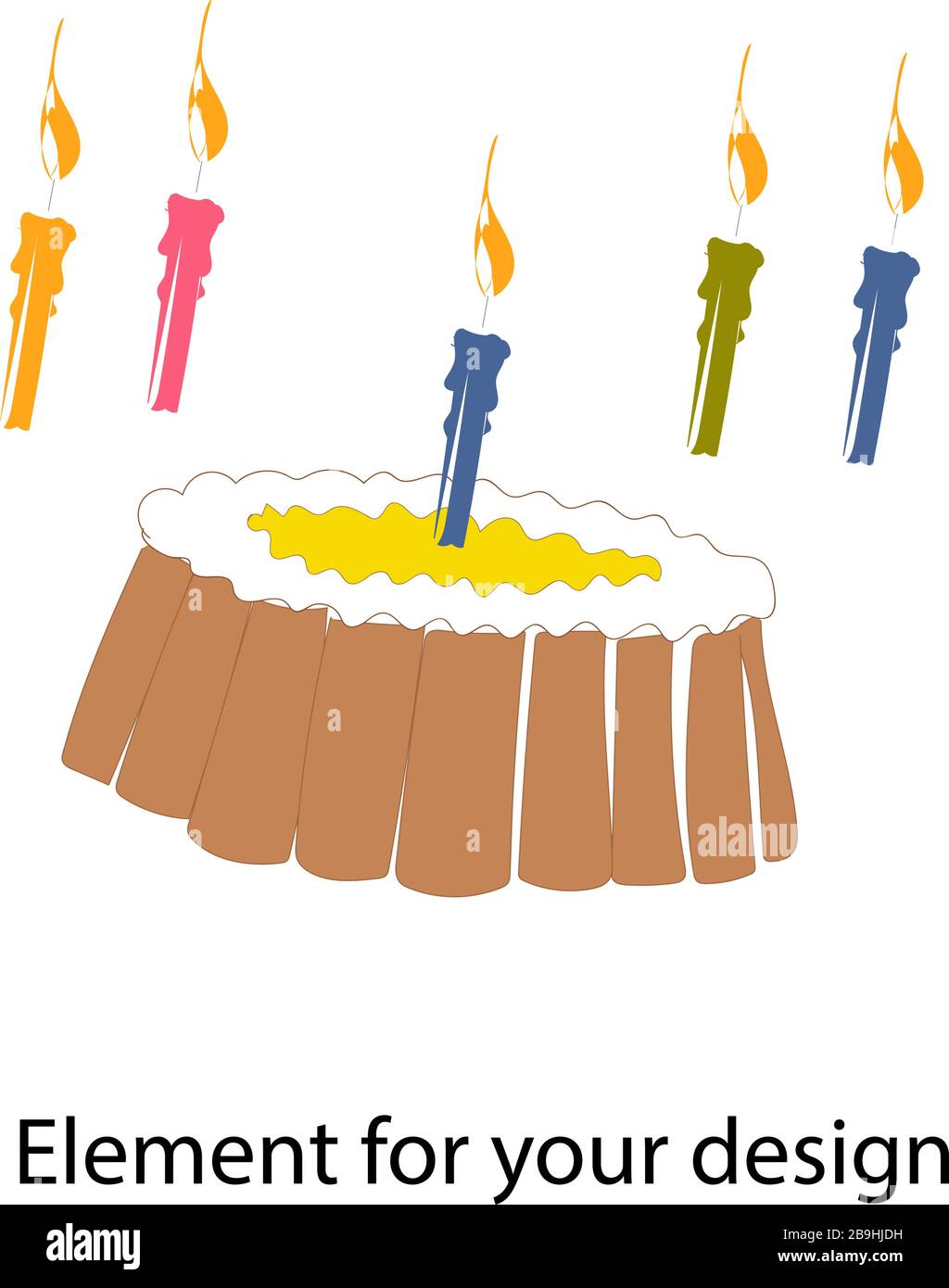 Birthday Candle Name High Resolution Stock Photography And Images Alamy