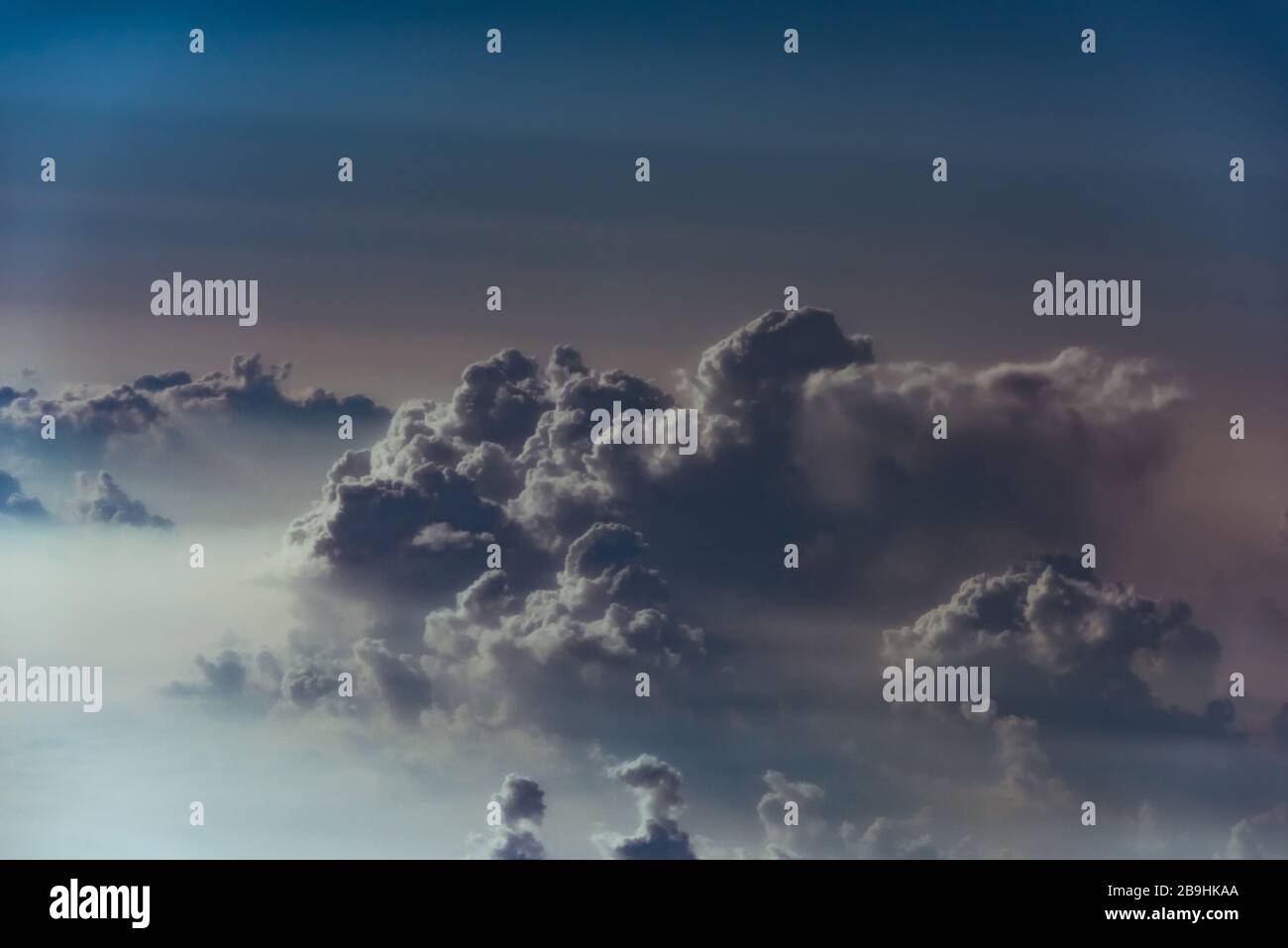 cloud and sky view from the window of an airplane Stock Photo - Alamy