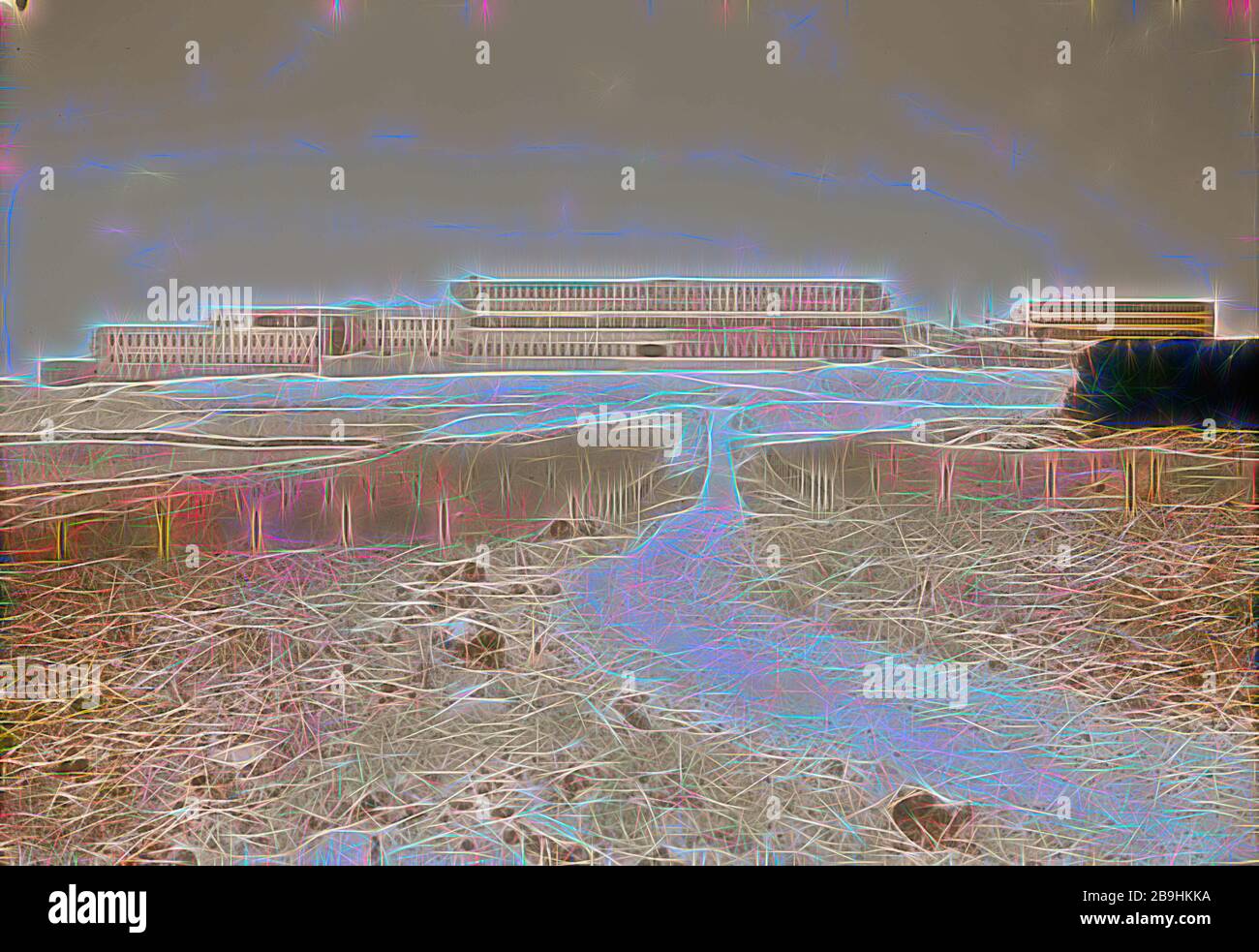 Scopus Building Hadassah University on Scopus. General view of the Hadassah University ...