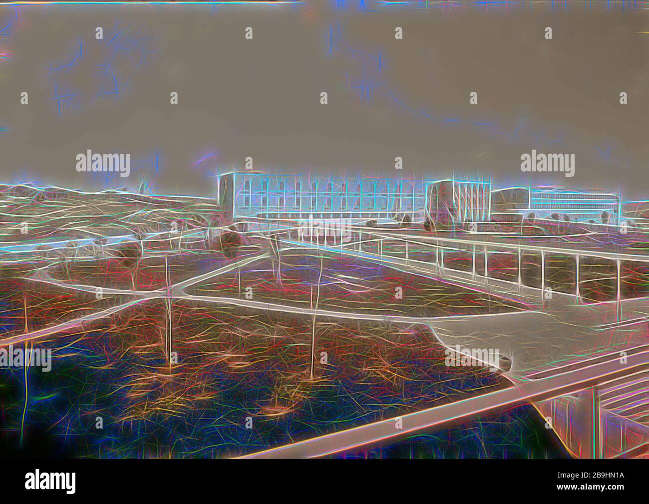 Scopus Building New Hadassah University Medical Centre, (Scopus) panorama of nurses ...
