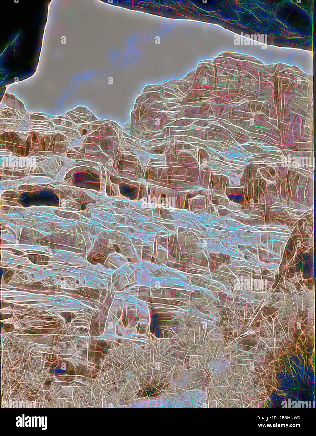 Petra. Cliffs. 1940, Jordan, Petra (Extinct city Stock Photo - Alamy