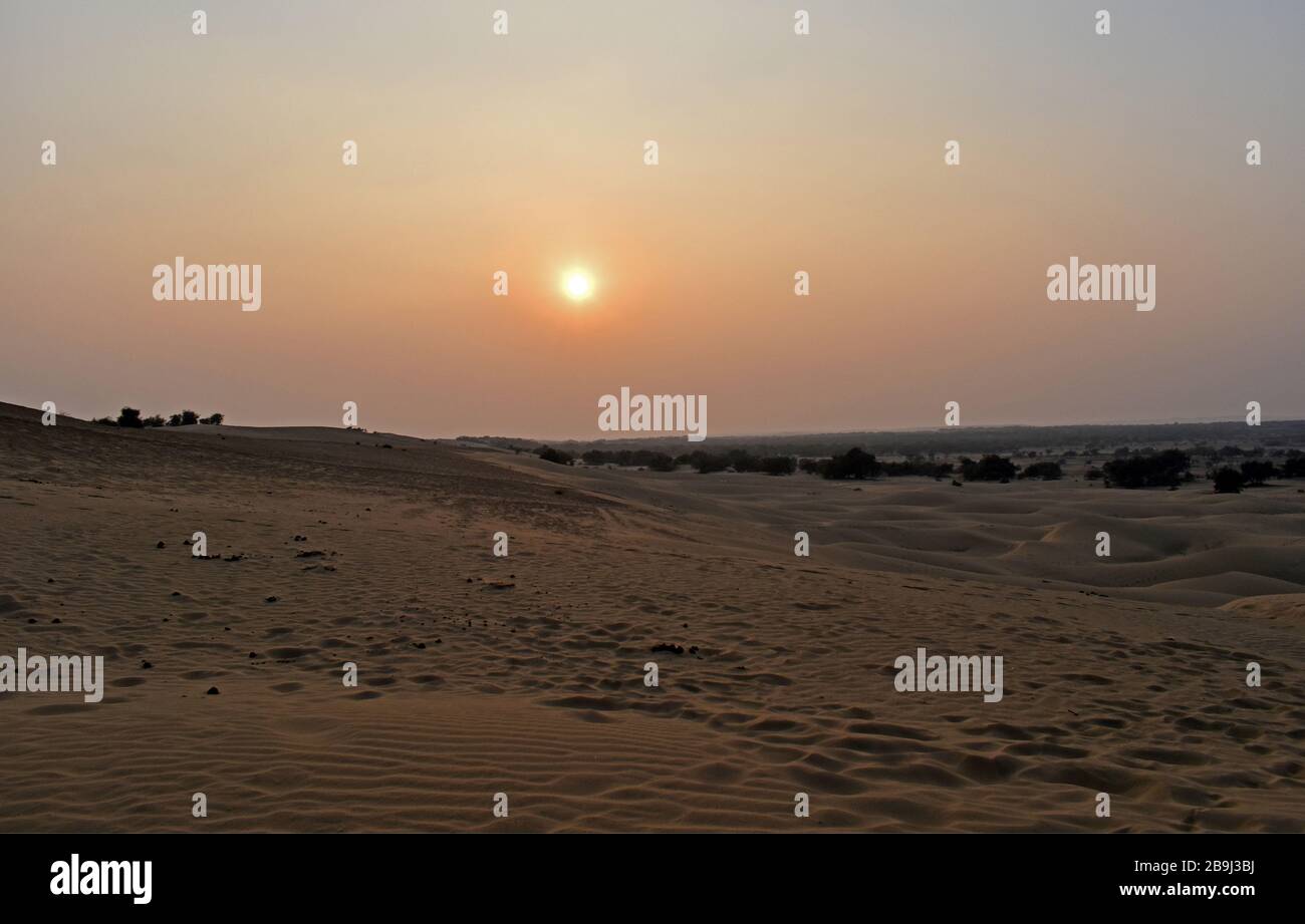 Jaisalmer, Rajasthan, India. The Thar desert Stock Photo - Alamy