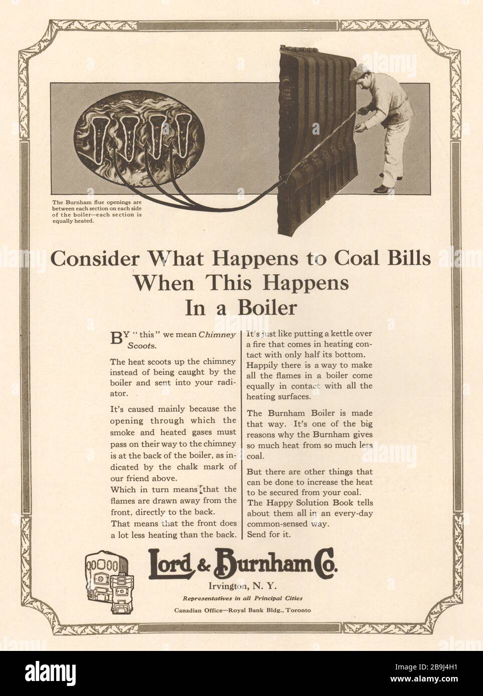 Lord & Burnham Co. Consider what happens to coal bills when this