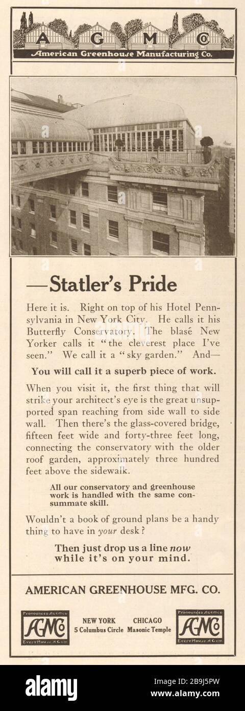 Hotel statler new york hi-res stock photography and images