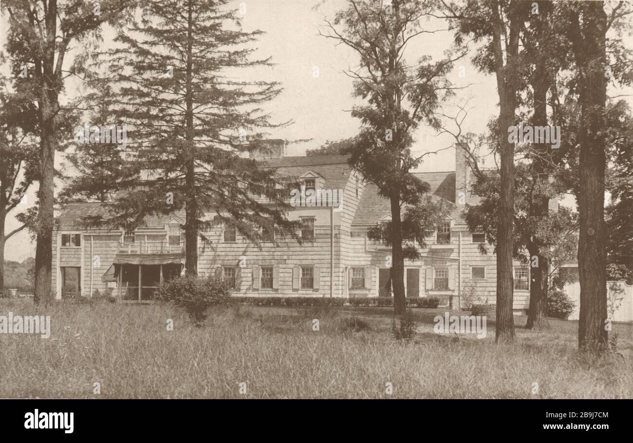 Homestead for captain A. P. Osborn, USA, Glen Head, Long Island. Rear