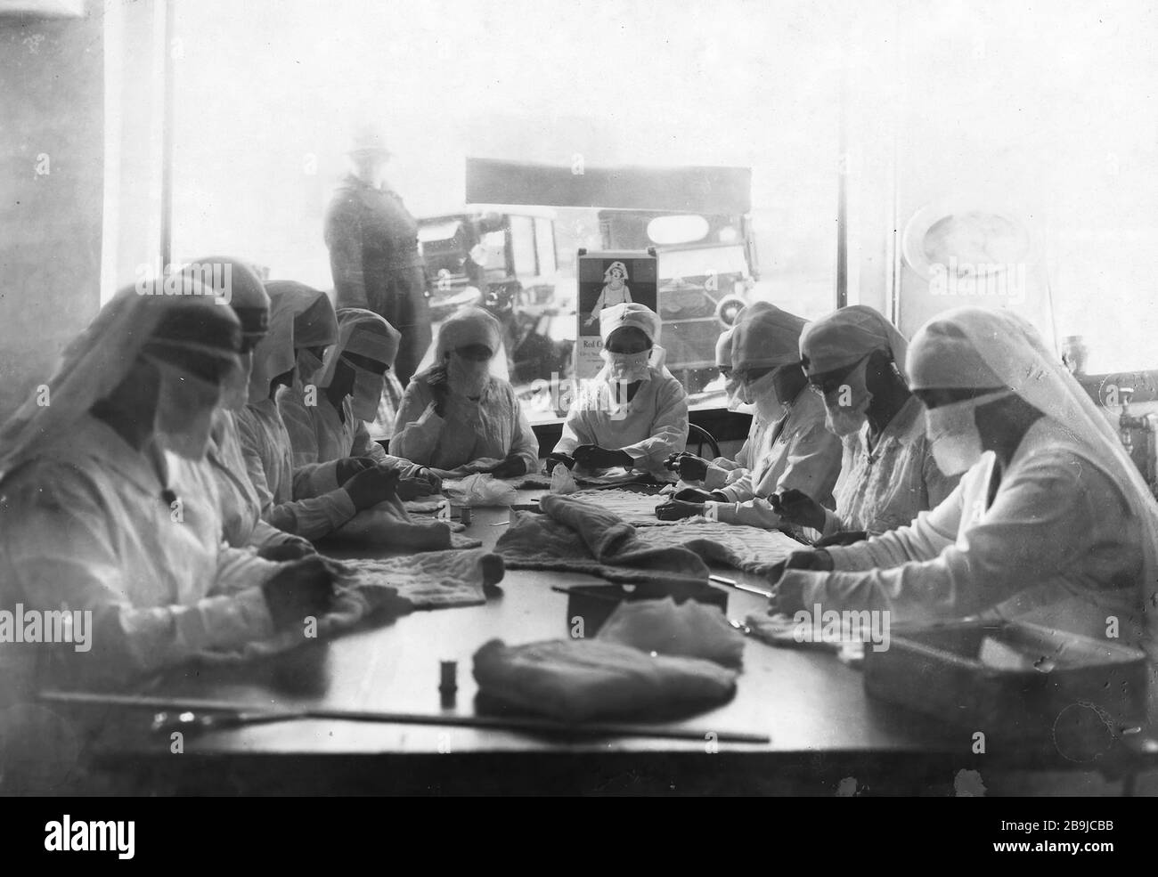 Spanish flu pandemic 1918 masks hires stock photography and images Alamy