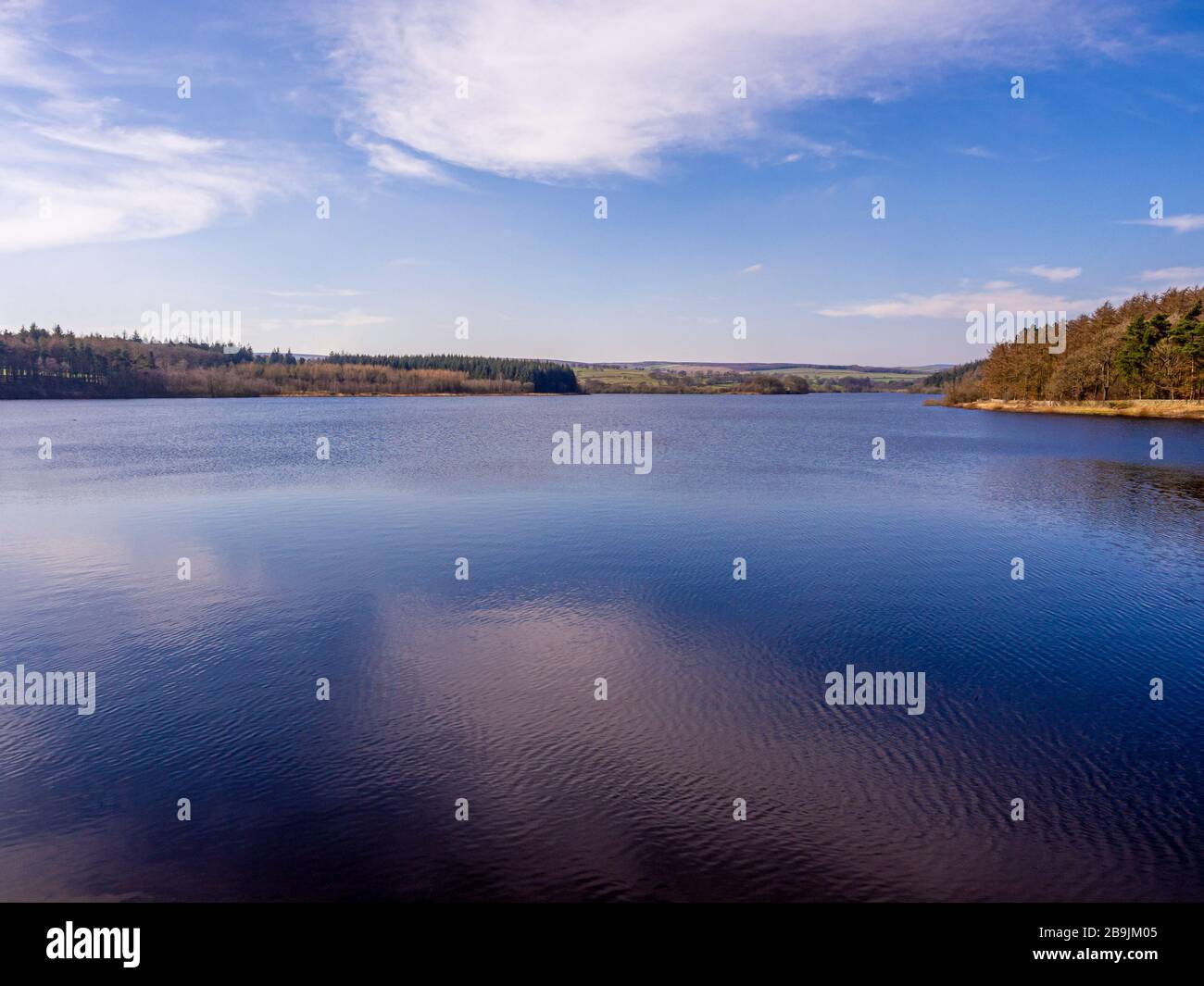 Fewston reservoir, North Yorkshire, UK. Stock Photo