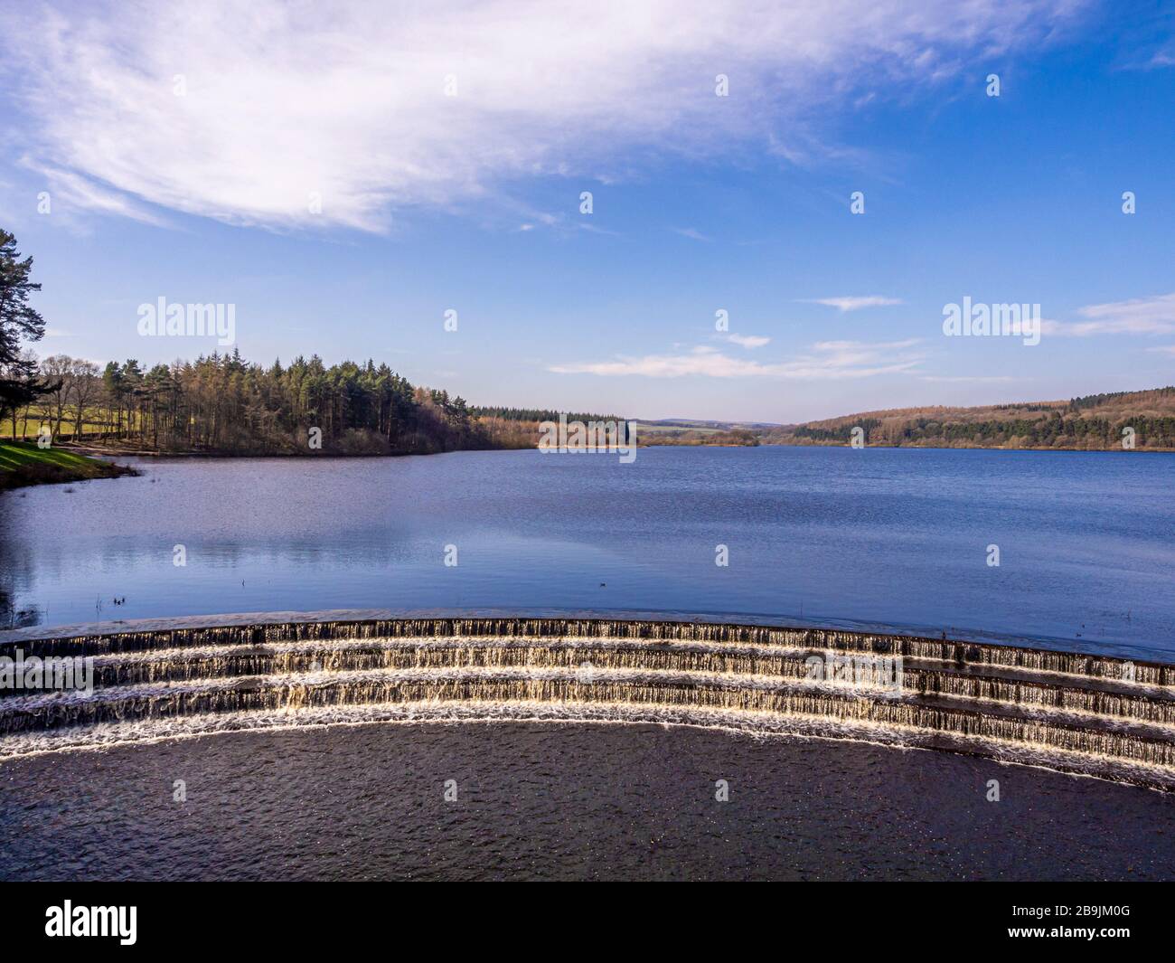 Fewston reservoir, North Yorkshire, UK. Stock Photo