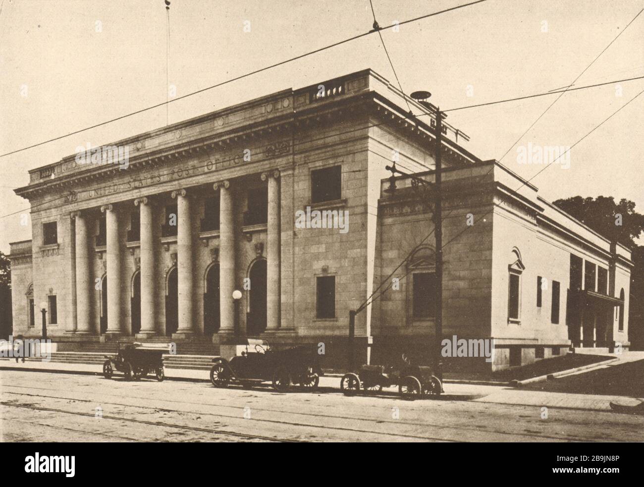 U.S. Post-office and Court-House, Austin, Texas. James A. Wetmore,  Supervising Architect, Treasury Department. (1919 Stock Photo - Alamy