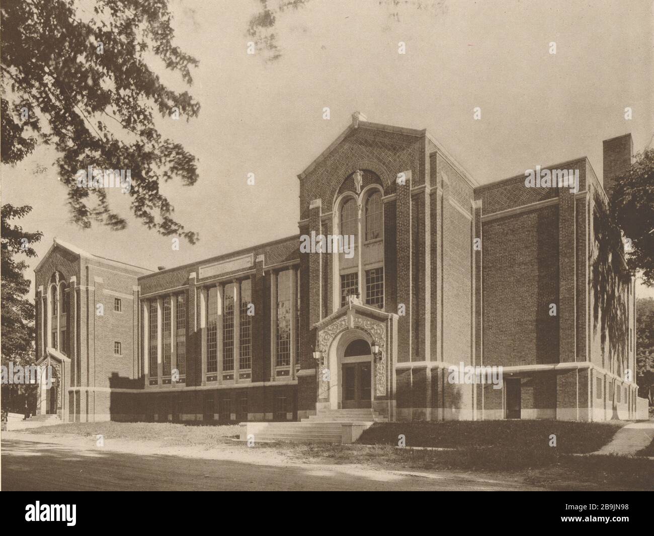 Baldwin High School, Birmingham, Michigan. Van Leyen & Schilling