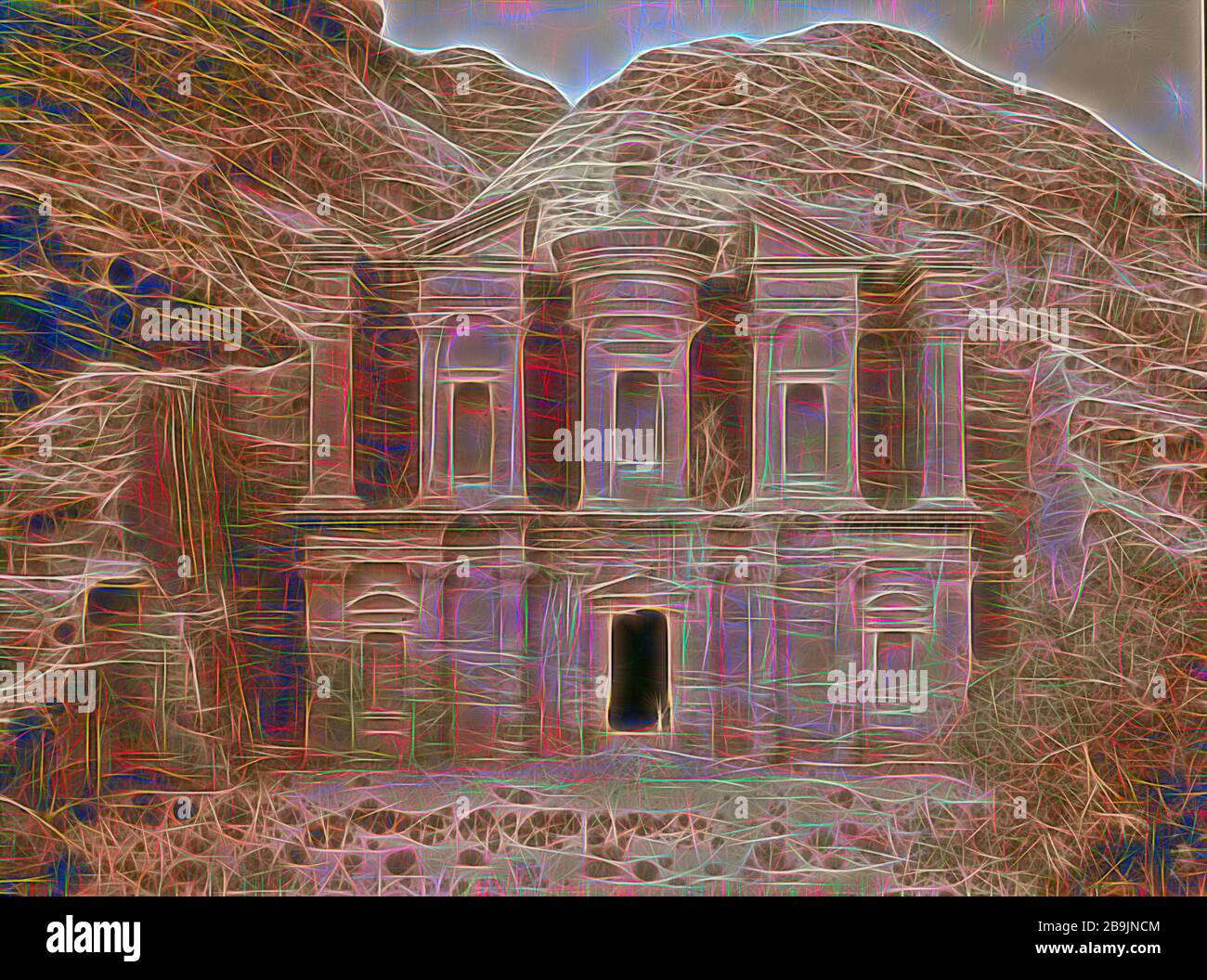 Petra. 1898, Jordan, Petra (Extinct city Stock Photo - Alamy