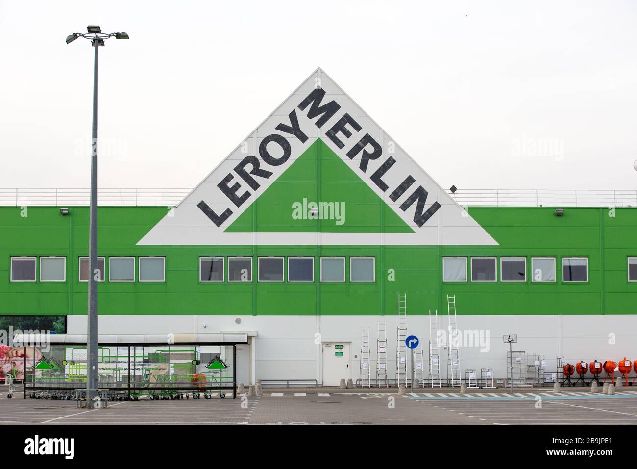 French headquartered home improvement and gardening retailer, Leroy Merlin  store seen in Zgorzelec Stock Photo - Alamy