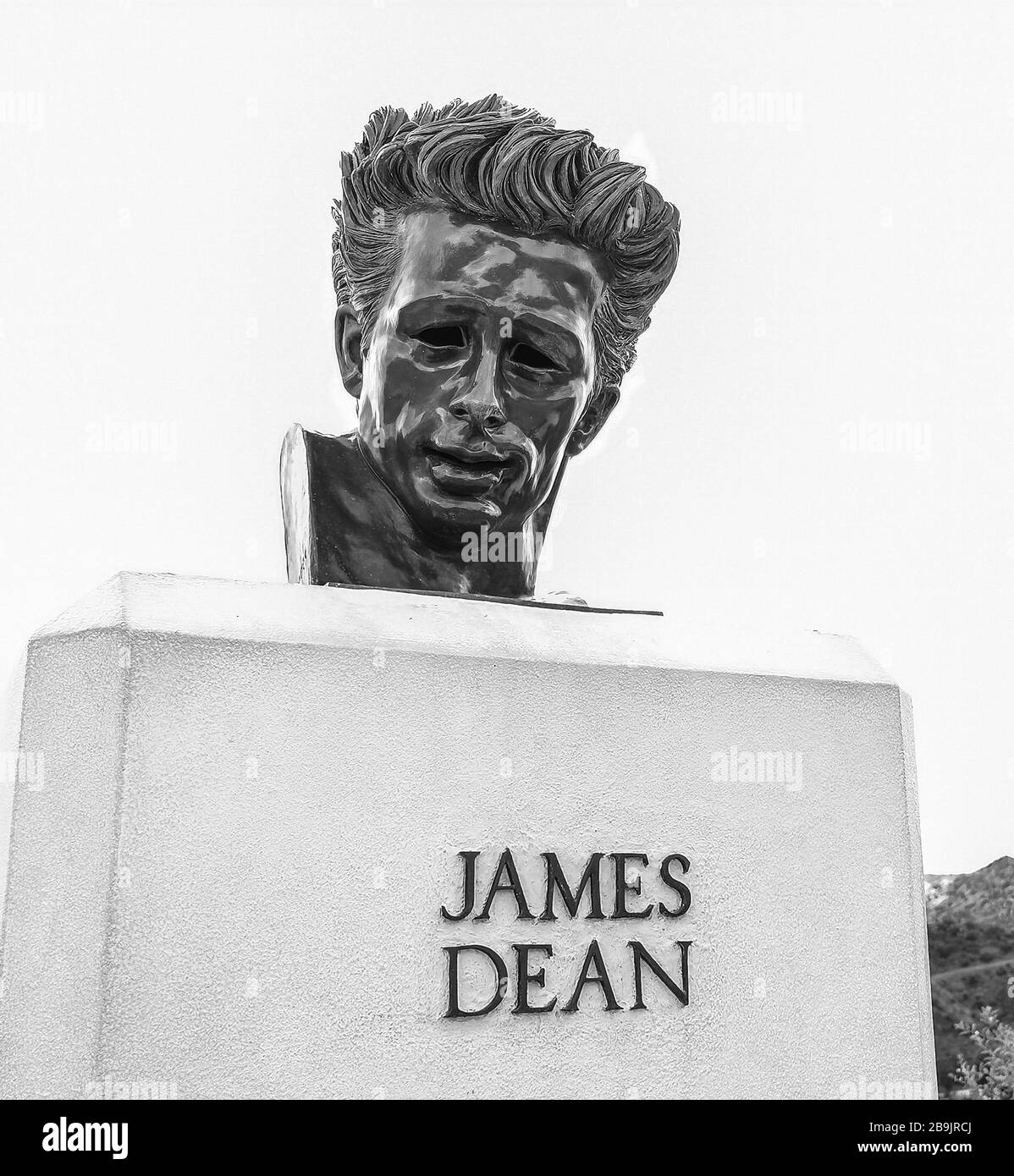 James dean memorial Black and White Stock Photos & Images Alamy